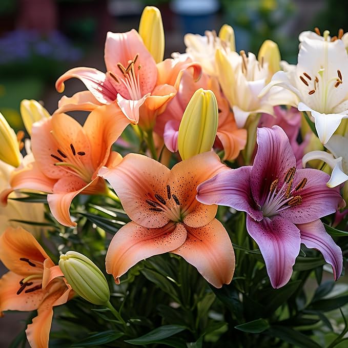 10 Mixed Colors Daylily Seeds Hemerocallis Day Lily Fine Mix Red, Purple, and More Flower Seeds - Image 4