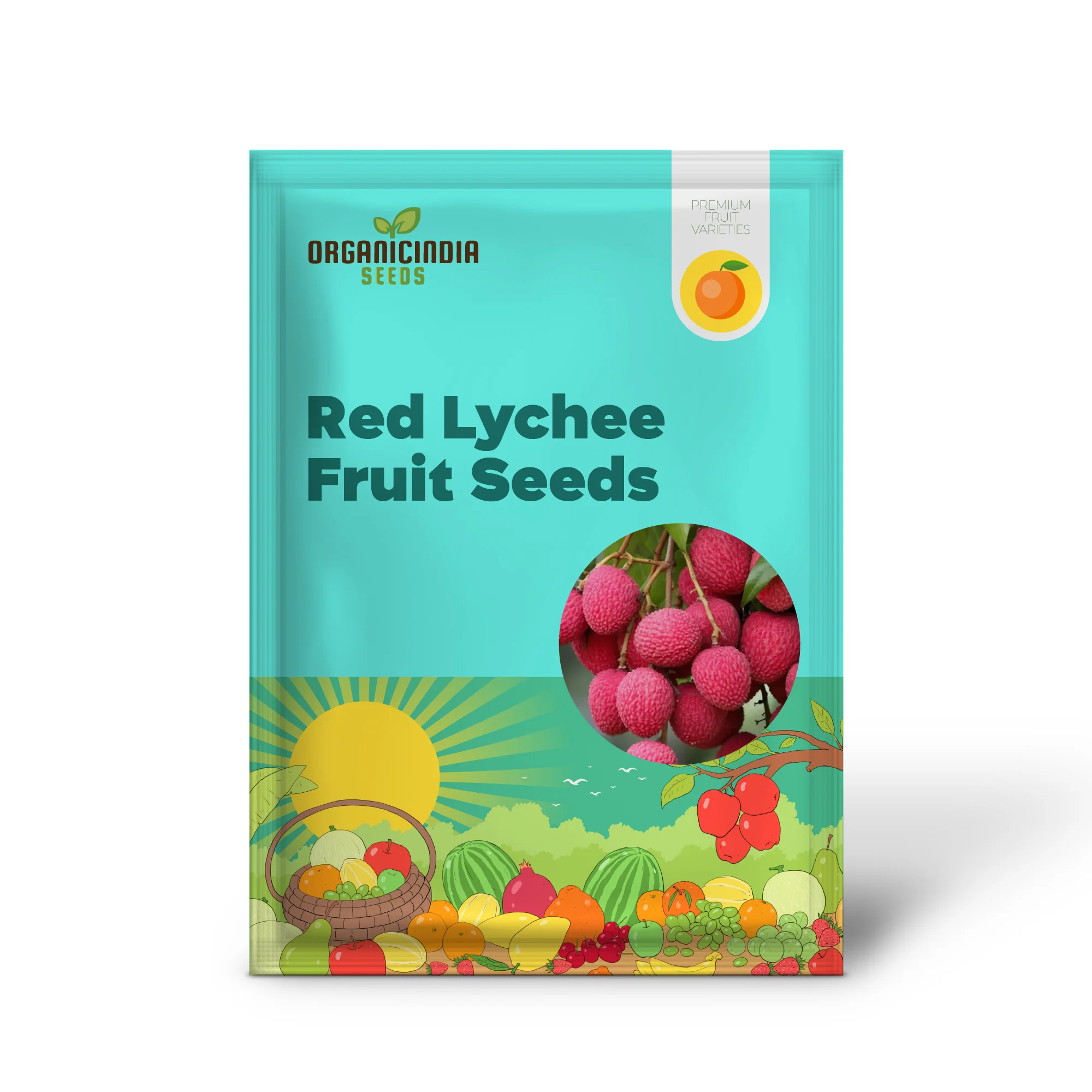 Red Lychee Seeds for Planting, Cultivate Your Own Orchard with Exotic Fruit Seeds - Image 3