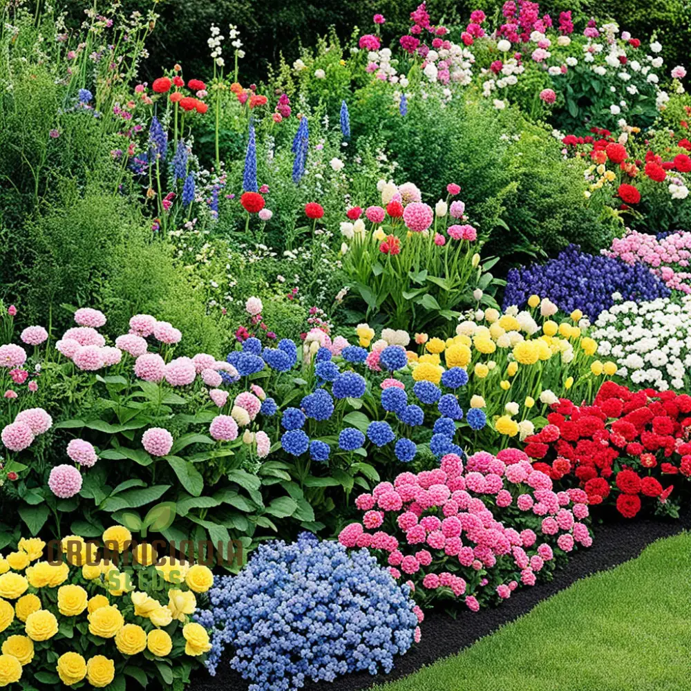 Assorted Ornamental Flower Seeds for Planting - Variety Pack for Colorful Garden Creations