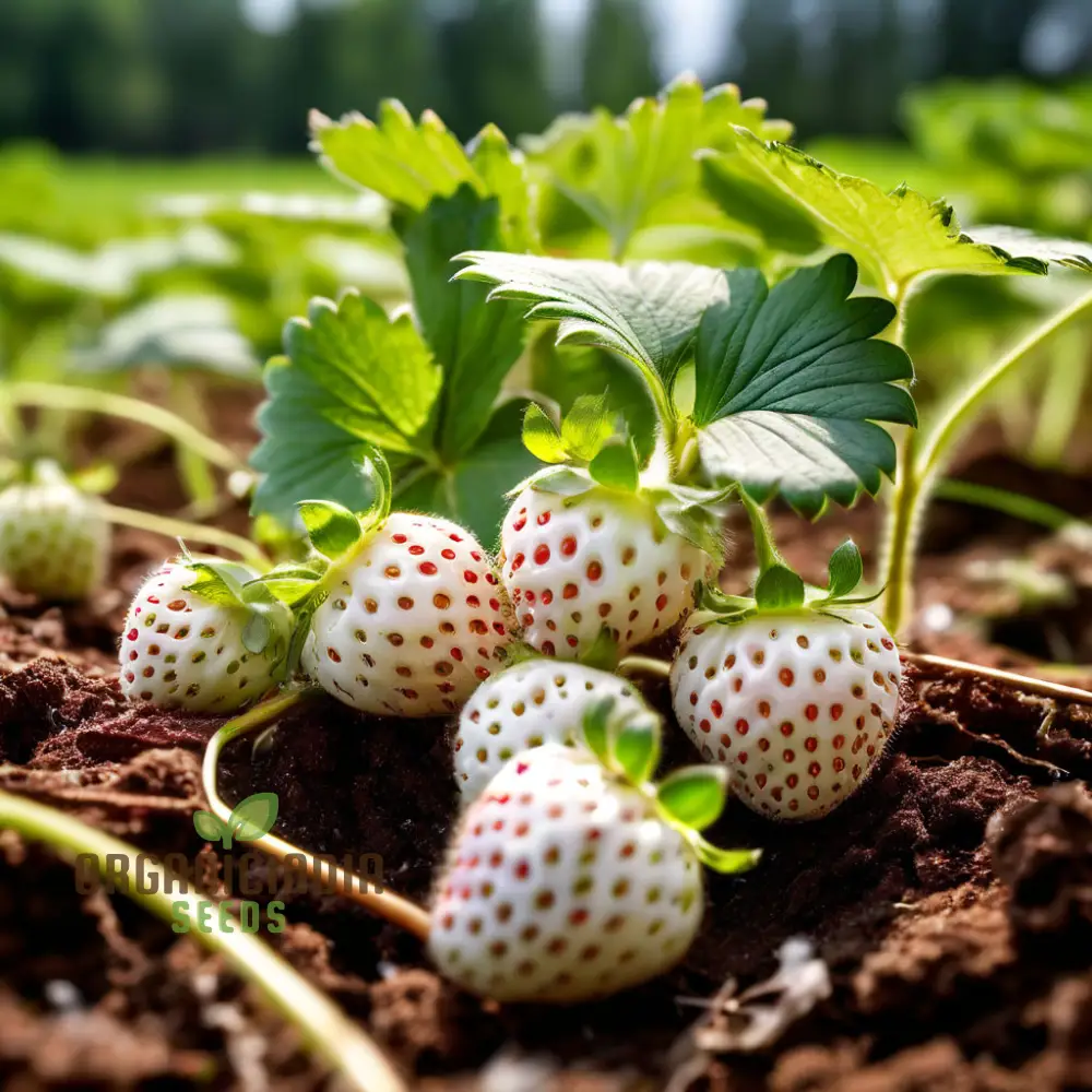 White Strawberry Seeds for Planting, Enhance Your Garden with Snow White Fruit Seeds - Image 3