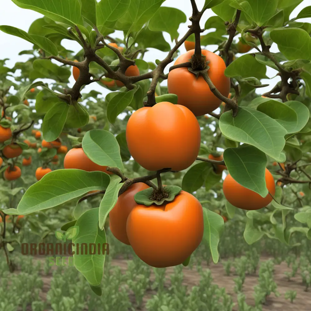 Orange Persimmon Fruit Seeds for Planting, Cultivate Your Garden with Exotic Fruit Seeds