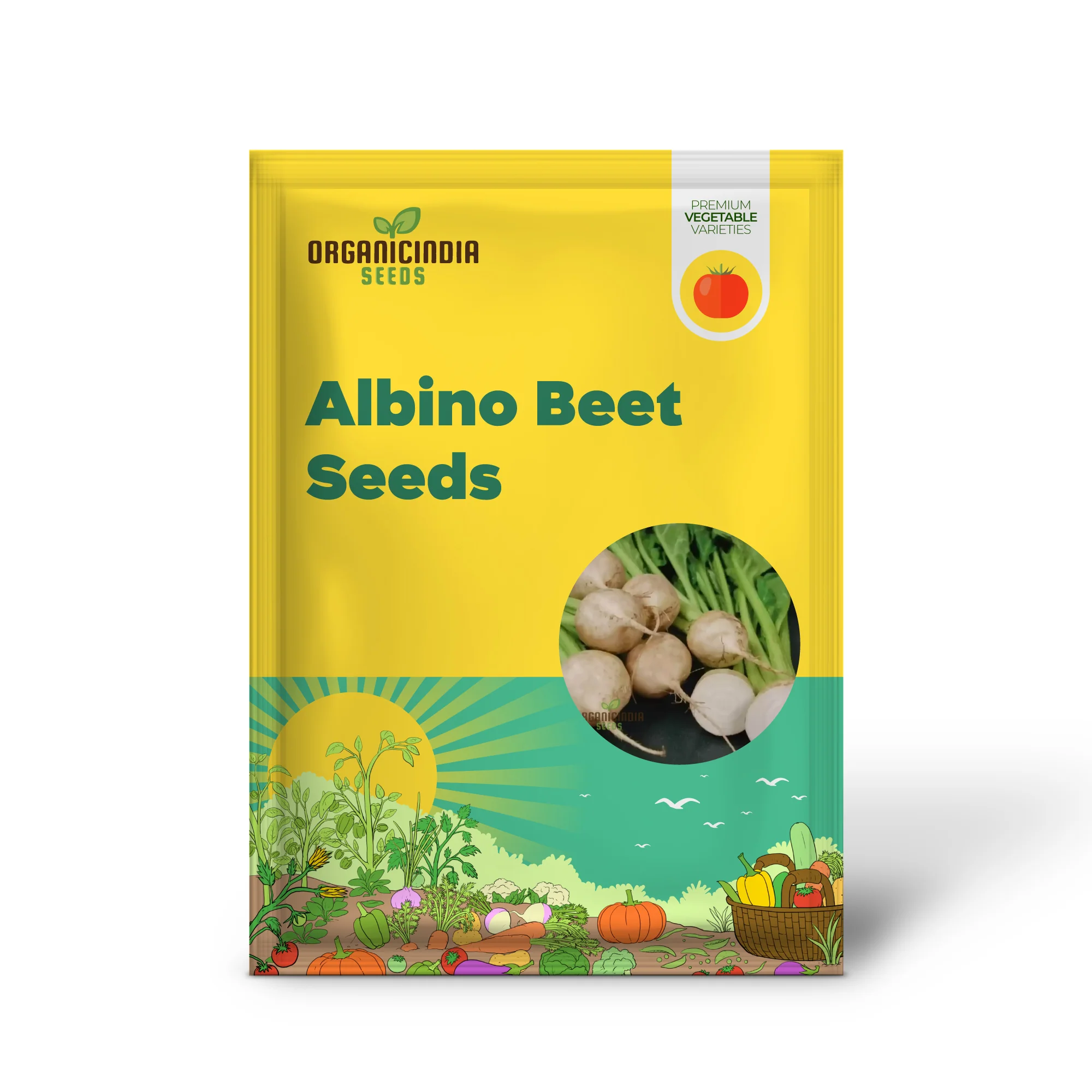 Albino Beet Seeds - Cultivate Unique and Eye-Catching Albino Beets for Your Garden - Image 2