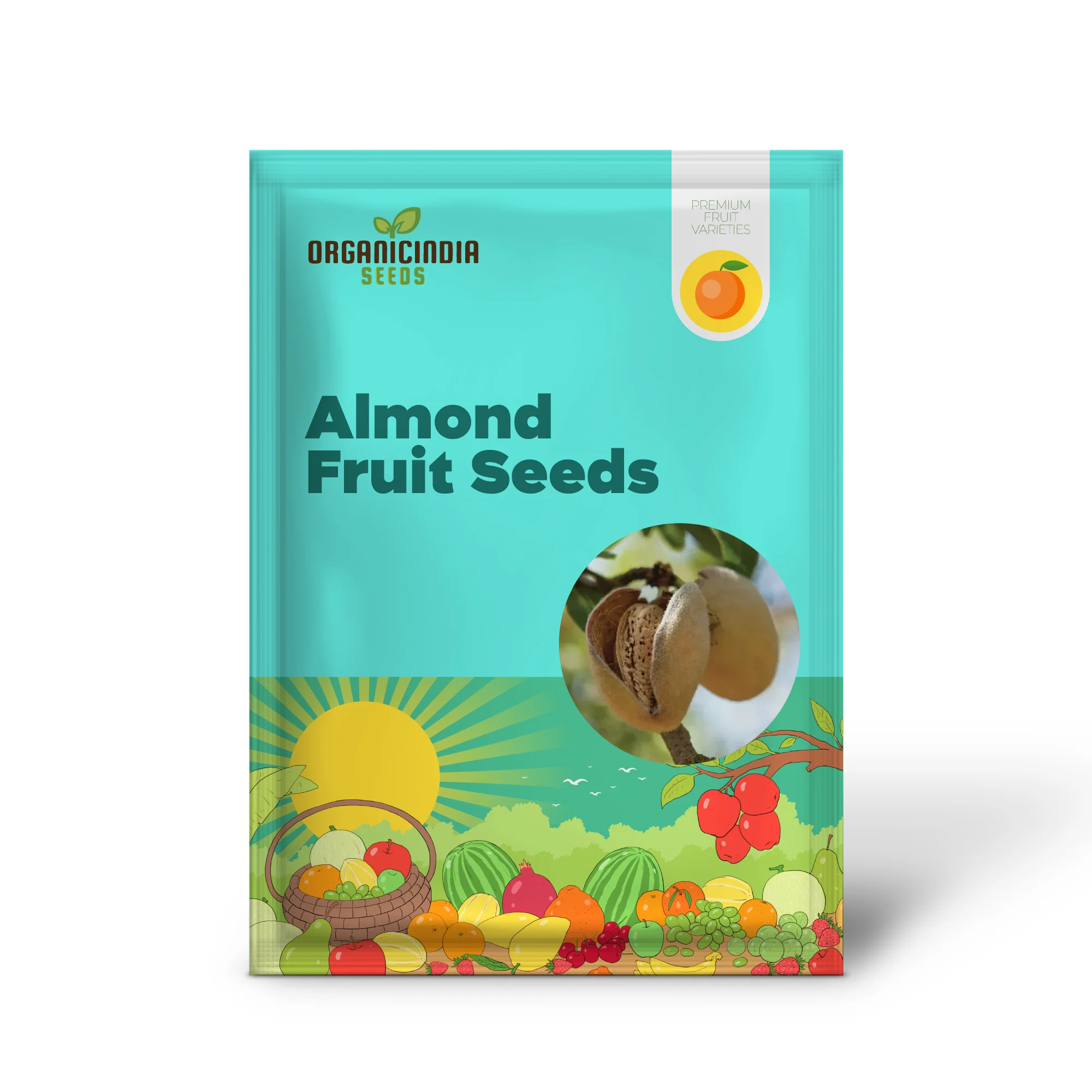 Almond (Badam) Tree Seeds, Cultivate Nutrient-Rich Fruits with Expert Tips on Seed Selection and Care - Image 2