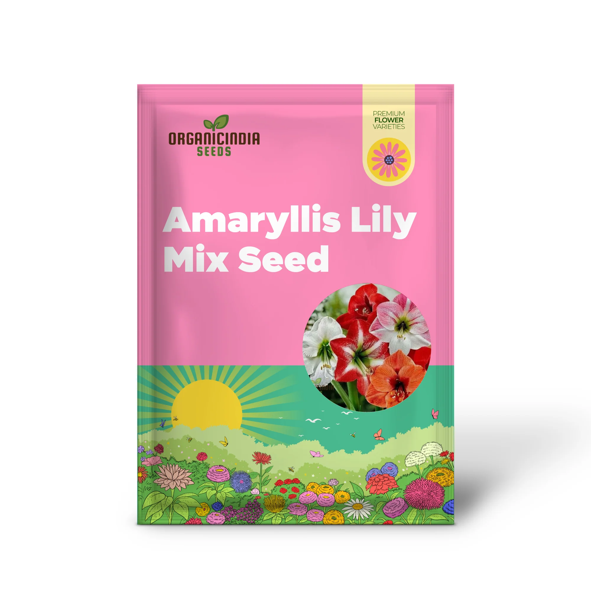 Amaryllis Lily Mix Seeds for Planting, Colorful Flowers for Gardening Enthusiasts - Image 2