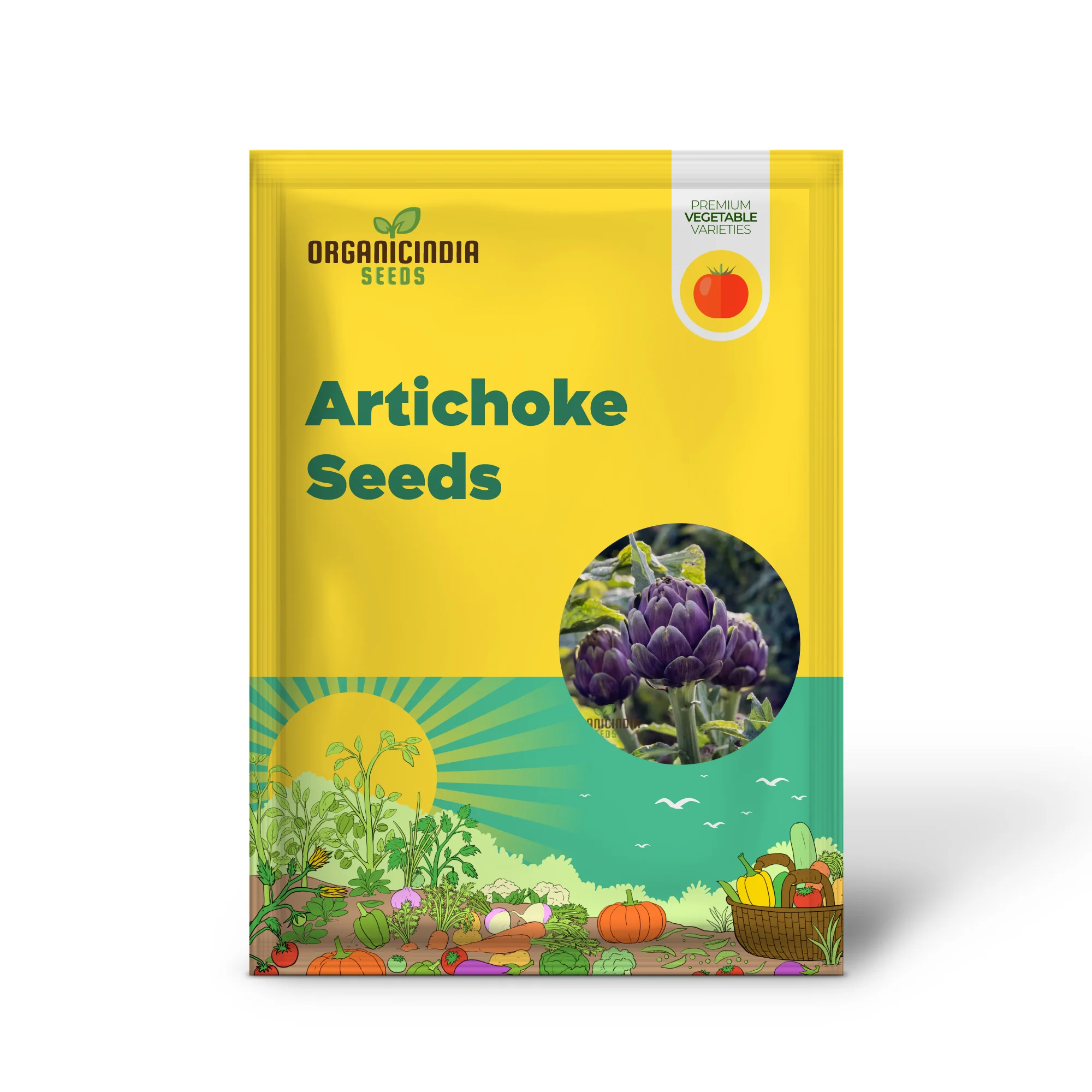 Artichoke Seeds - Purple Headed Seeds For Planting, Cultivate Eye-Catching Purple Artichokes - Image 2