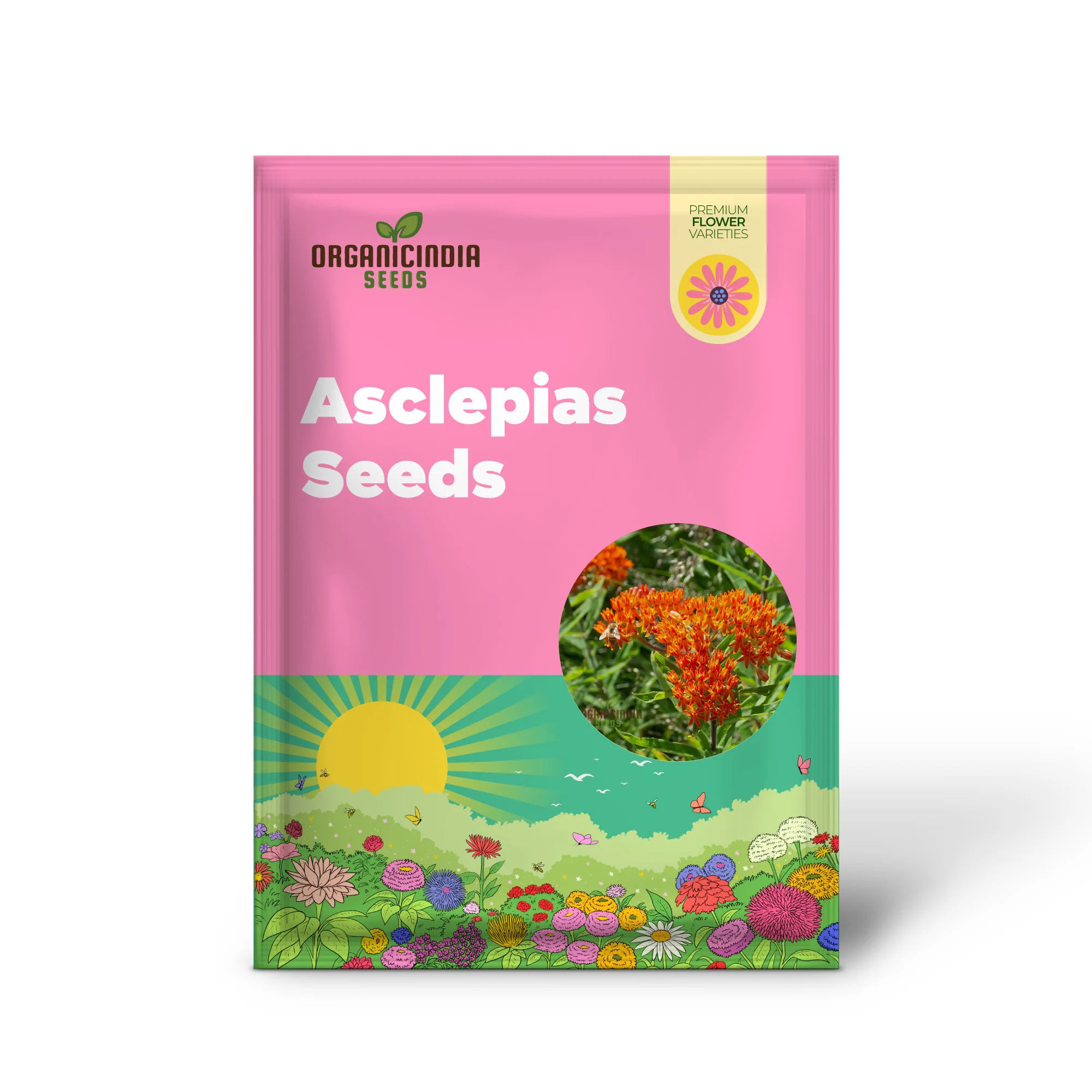 Asclepias Seeds for Butterfly Flower Planting, Easy to Grow Milkweed Seeds - Image 2