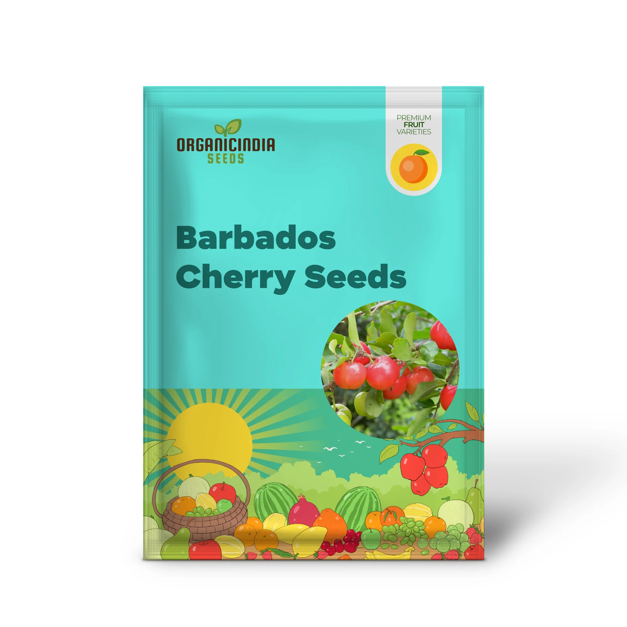 Barbados Cherry Seeds Acerola, Malpighia Emarginata Tropical Fruit Rich in Vitamin C & A for Juices Culinary 10Pcs Fruit Seeds - Image 2
