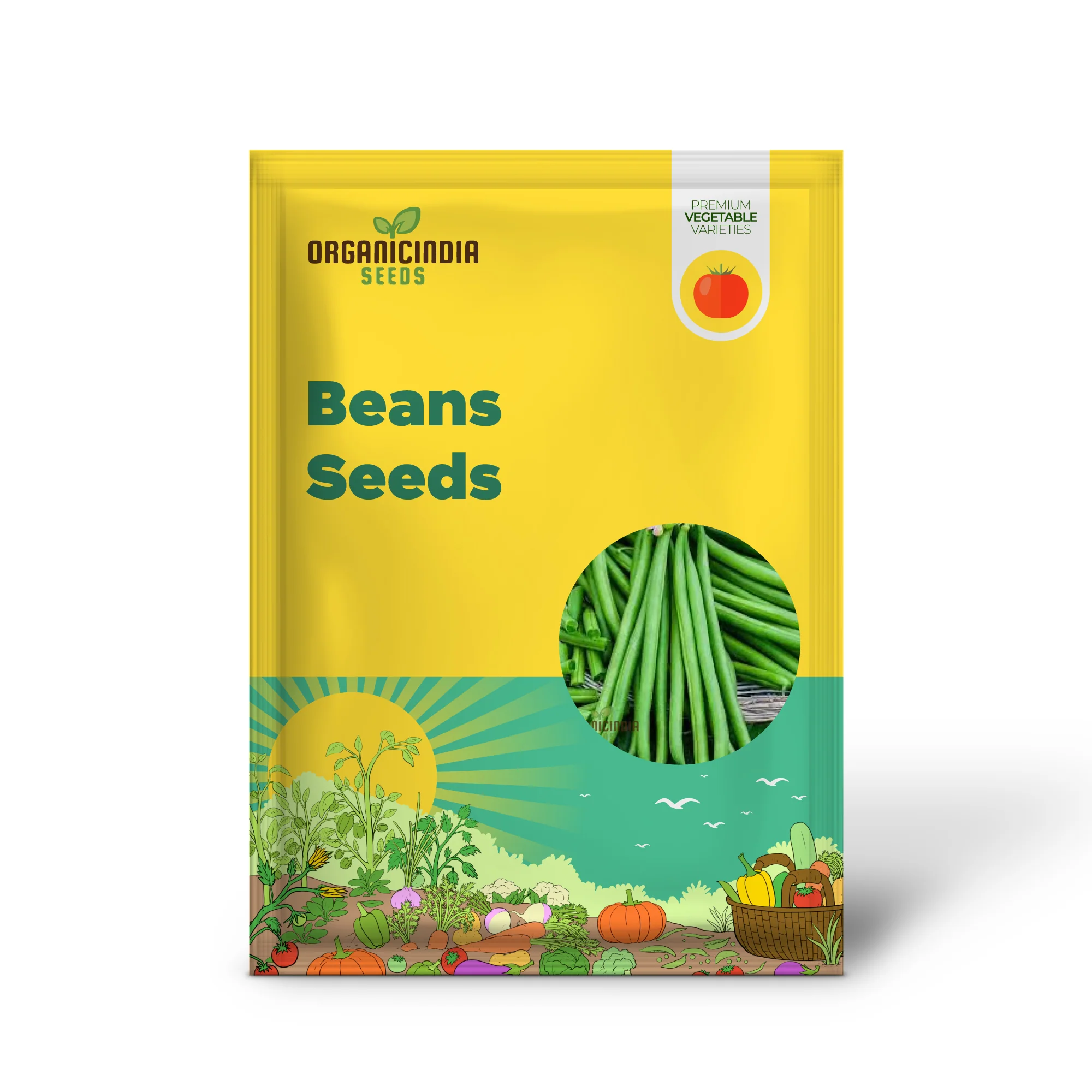 Beans Seeds for Home Gardening - High-Yield, Non-GMO, Easy-to-Grow Variety Pack - Perfect for Organic Gardening Enthusiasts - Image 2