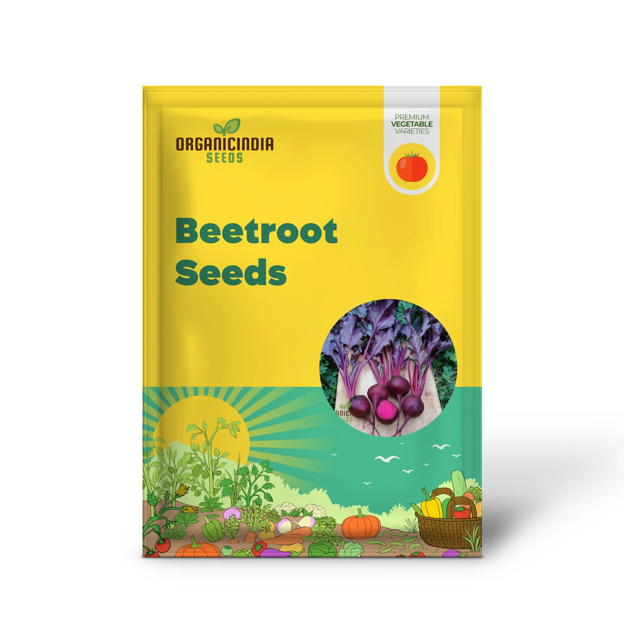 BEETROOT BEET LEAF BULLS BLOOD SCARLETTA Seeds for Planting - Image 2
