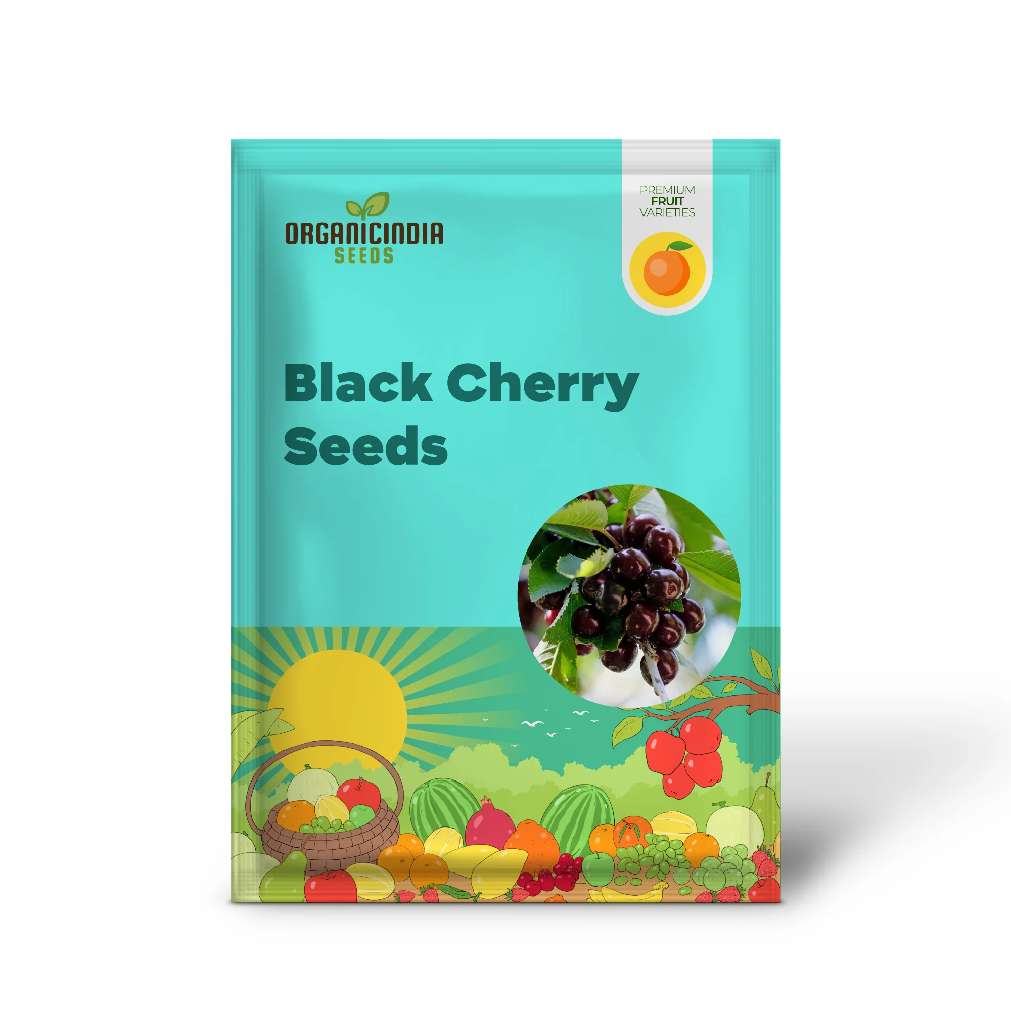 Black Cherry Seeds - Medium to Large Deciduous Tree with Fragrant White Flowers, Sweet Juicy Fruit, Ideal for Jams & Culinary Uses - 30Pcs - Image 2