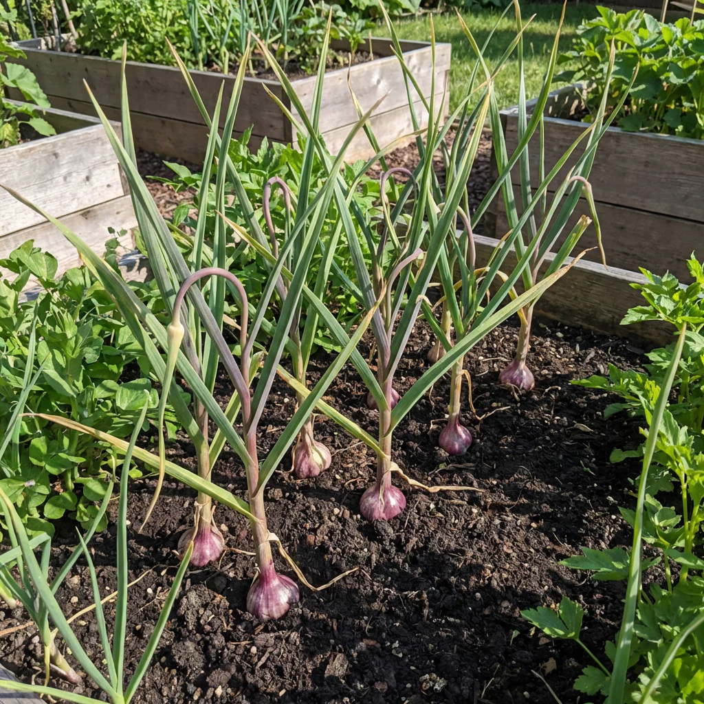 Black Garlic Seeds for Planting – Multi-Colour Heirloom Garlic Variety for Home Gardens - Image 3