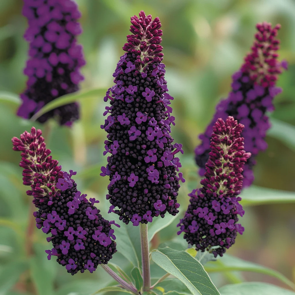 Black Knight Butterfly Bush Seeds – Deep Purple Bloom Shrub for Garden Planting - Image 3