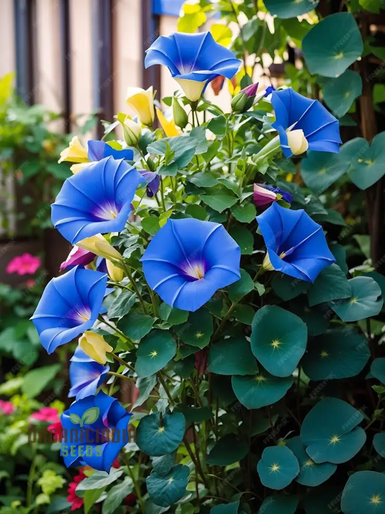 Blue Trumpet Flower Seeds – Exotic Garden Blooms for Planting