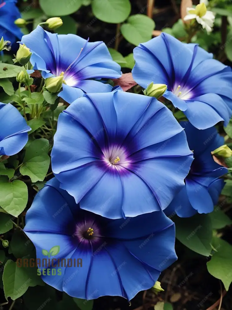 Blue Trumpet Flower Seeds – Exotic Garden Blooms for Planting - Image 3