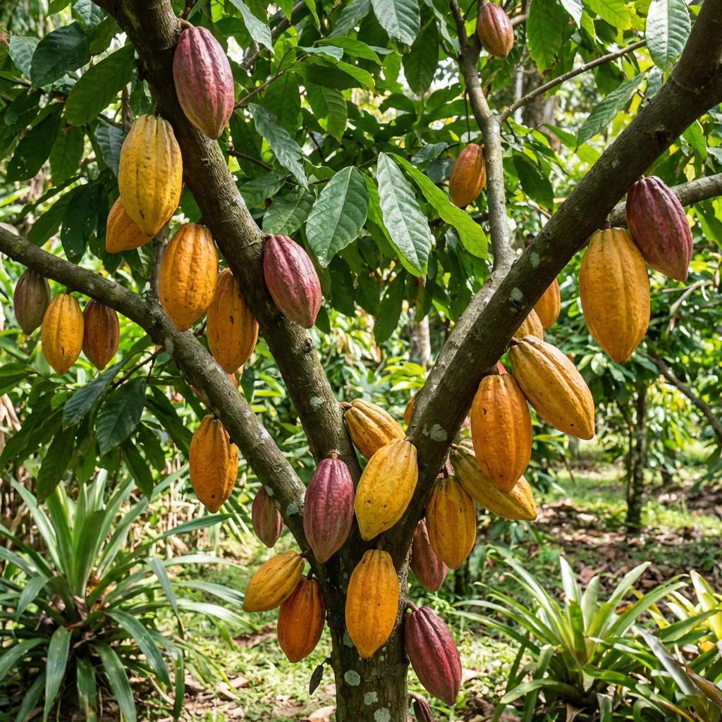Cacao Fruit Seeds (Theobroma cacao) – Tropical Tree Seeds for Warm Climate Gardens - Image 3