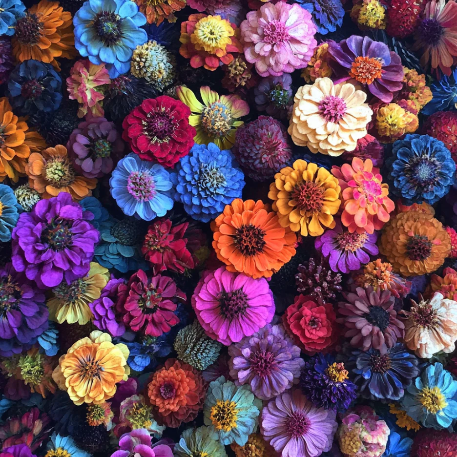 Cactus-Flowered Zinnia Seeds – Unique Spiky-Petaled Blooms for Garden Planting - Image 3
