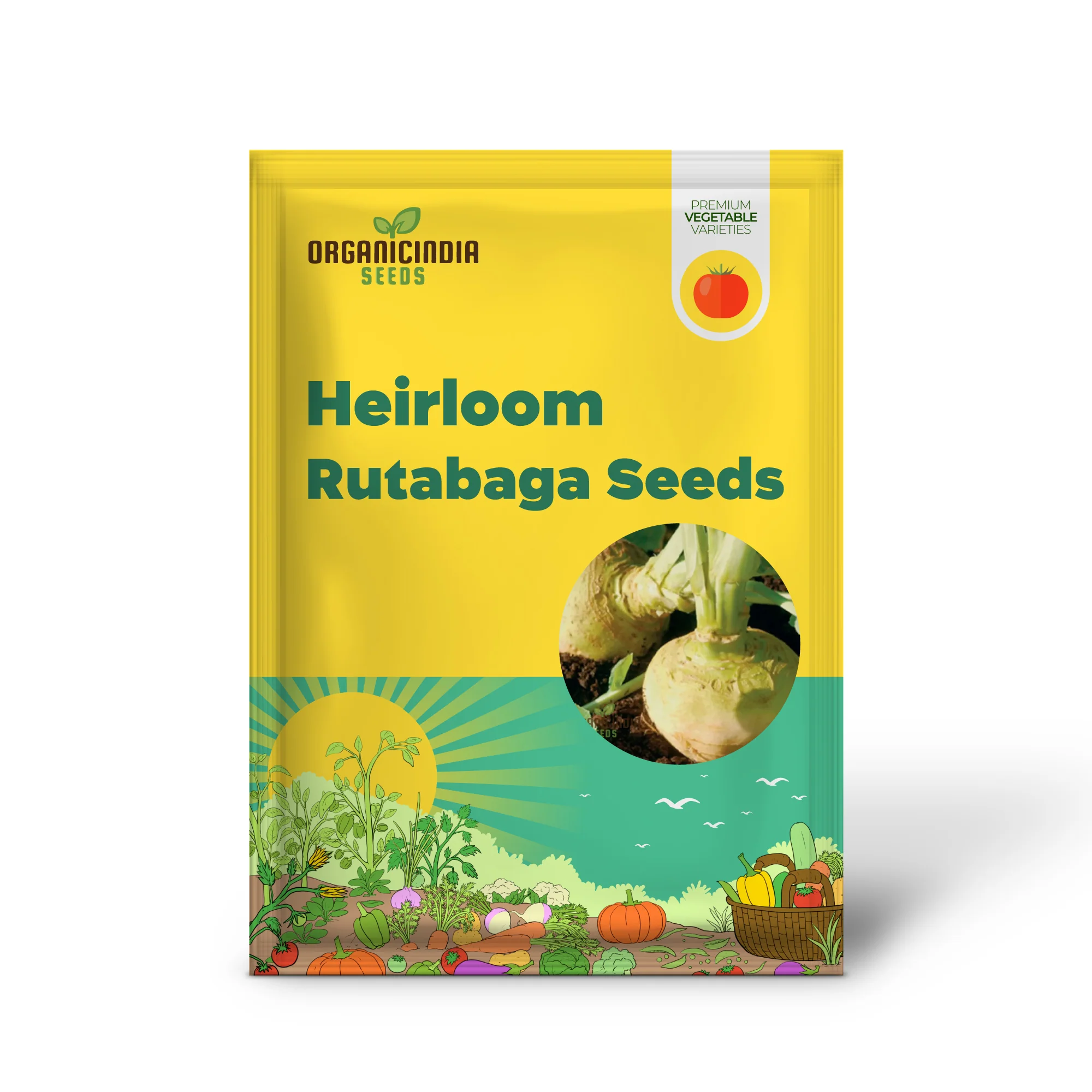 Cairns Family Heirloom Rutabaga Seeds - Preserve Tradition with Flavorful Rutabagas from the Cairns Family Heirloom Line - Image 2