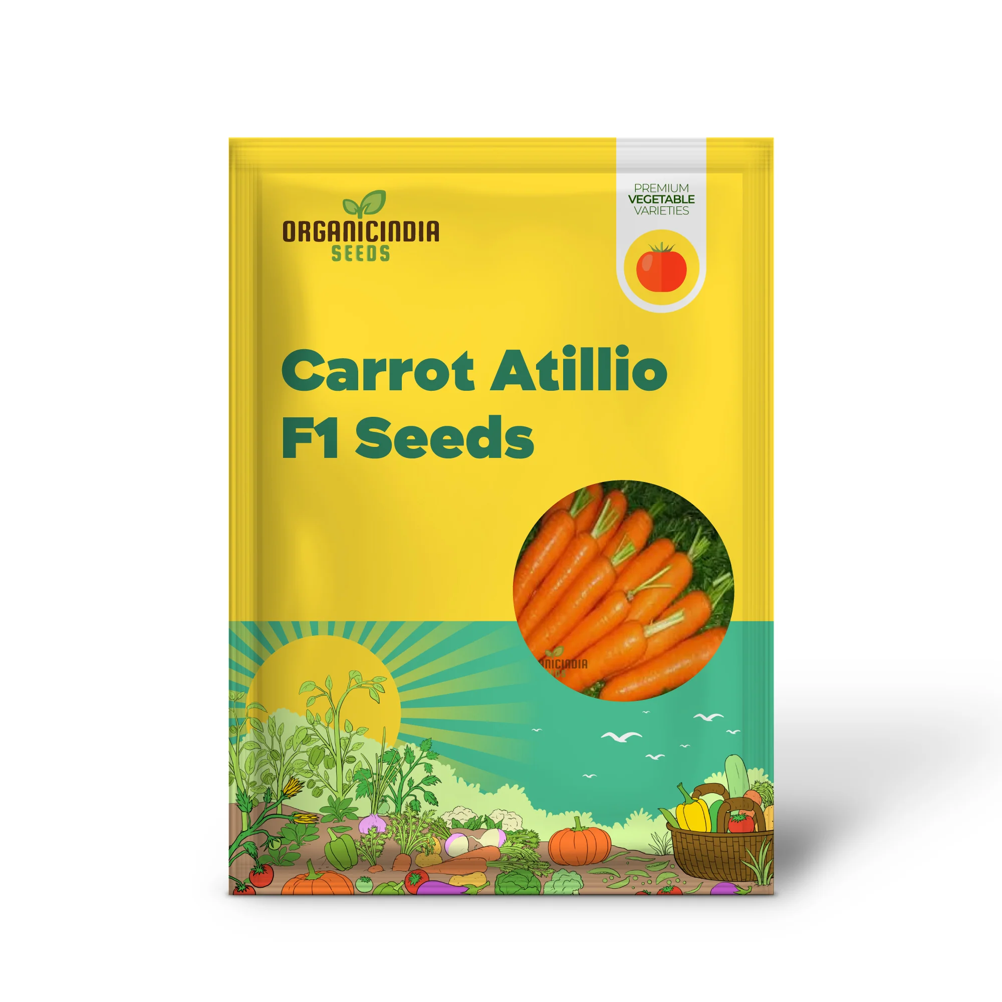 CARROT ATILLIO F1 Seeds | Premium Gardening Seeds for Your Garden - Image 2