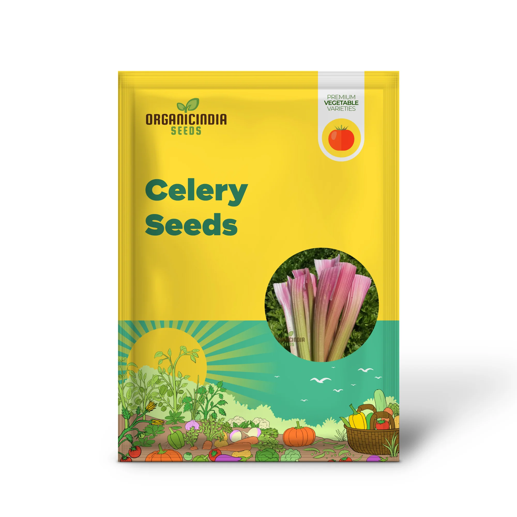 Celery Pink Vegetable Seeds For Planting, Wild Big Celery Seeds for a Unique and Flavorful Vegetable Garden - Image 2