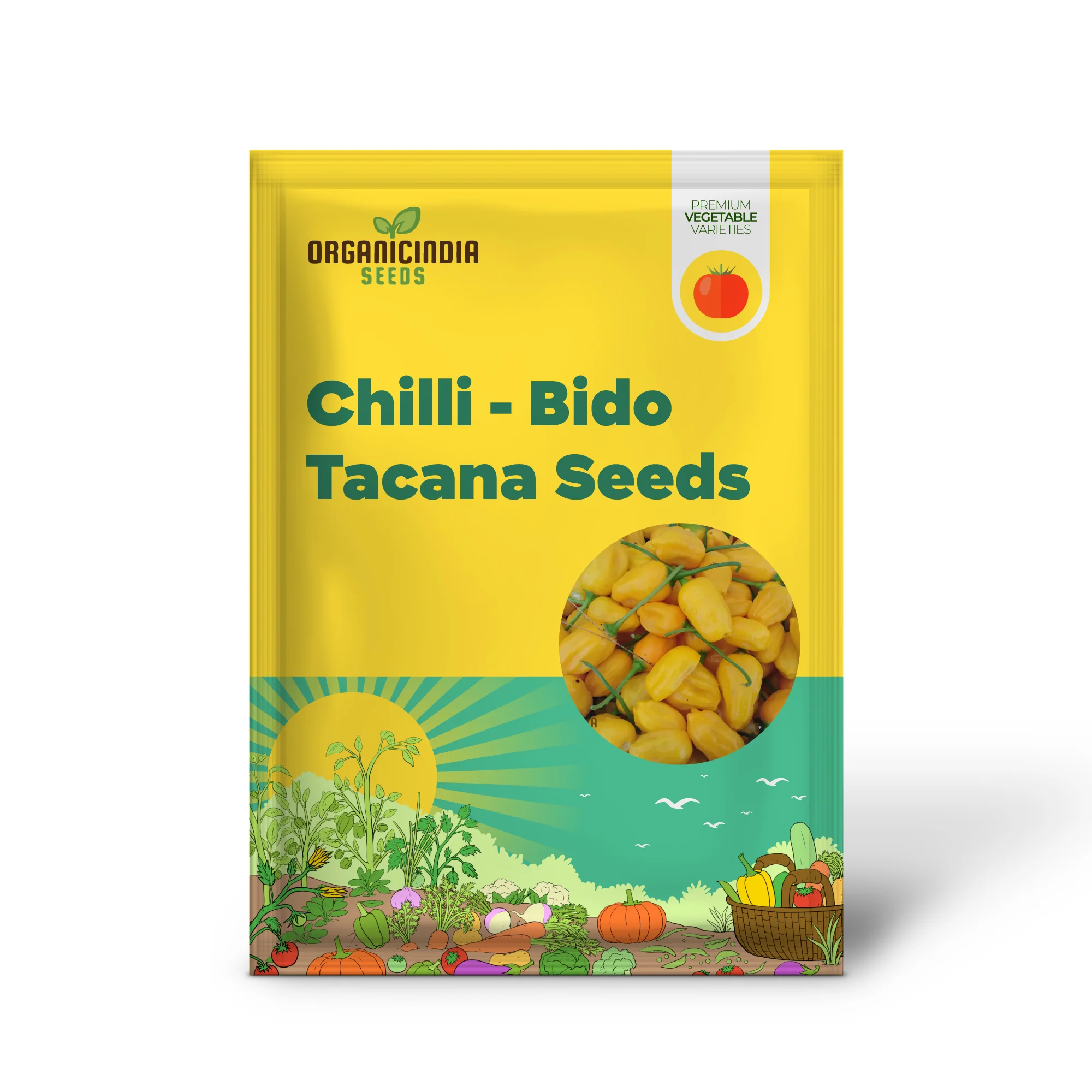 Bido Tacana YELLOW Chilli Seeds for Planting and Gardening Premium Quality Seeds - Image 2