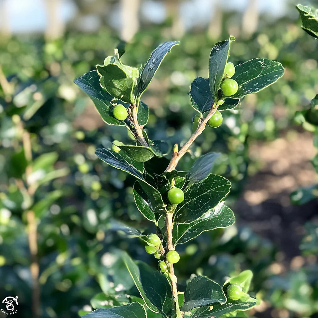 Chinese Holly Seeds – Ilex cornuta Hardy Evergreen Shrub with Glossy Foliage - Image 3