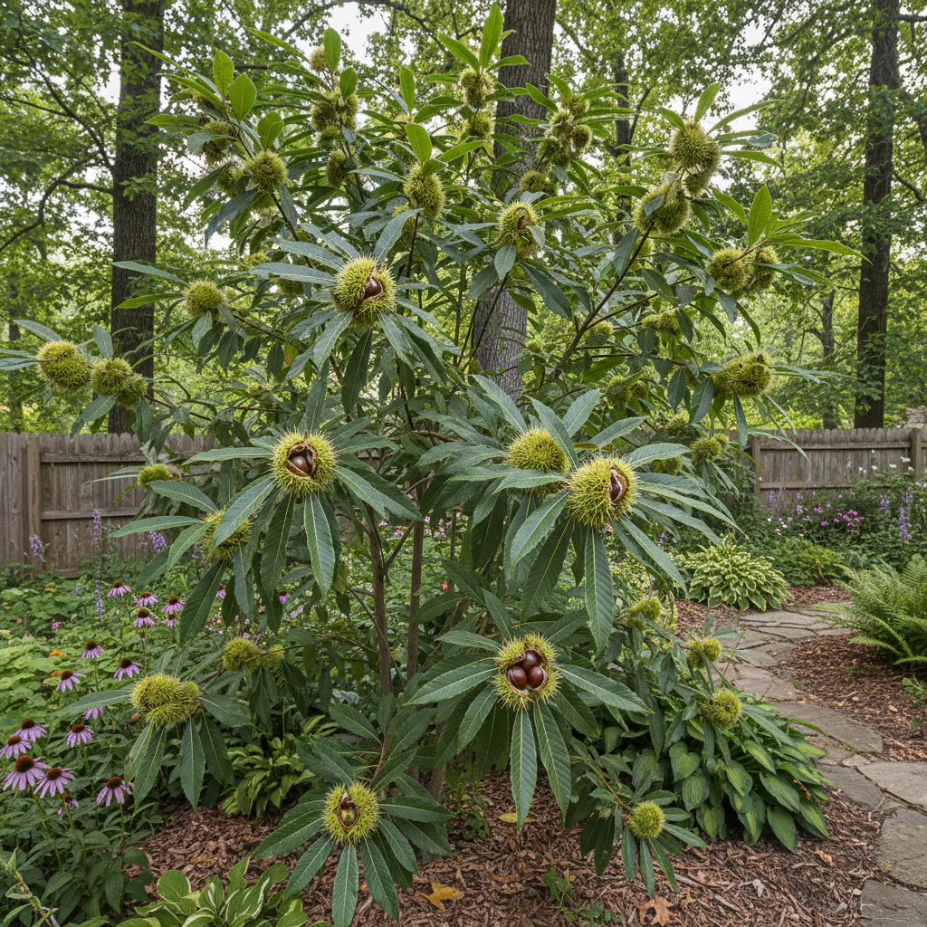 Chinquapin Chestnut Tree Seeds for Garden & Farm (Castanea pumila) - Image 3