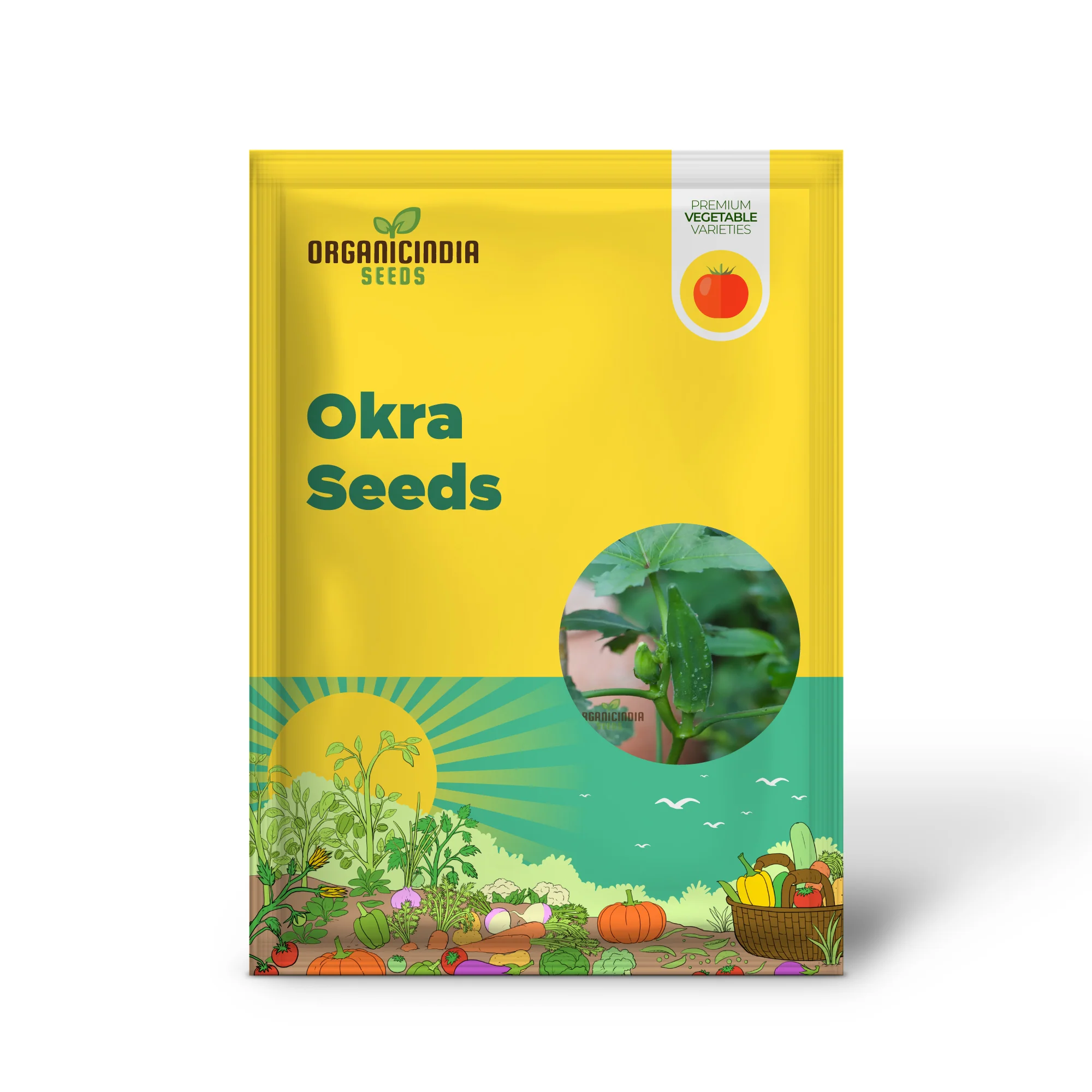 Clemson Spineless Okra Seeds, Perfect for Planting and Gardening Enthusiasts to Cultivate Delicious Homegrown Vegetables - Image 2