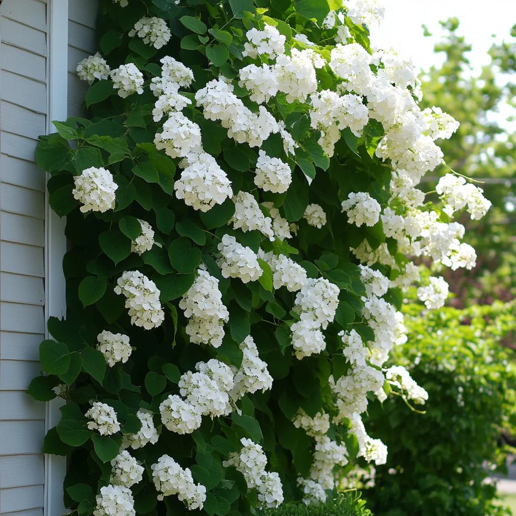 Climbing Hydrangea Seeds – Self-Clinging Vine with Lush Foliage & Showy White Blooms - Image 4