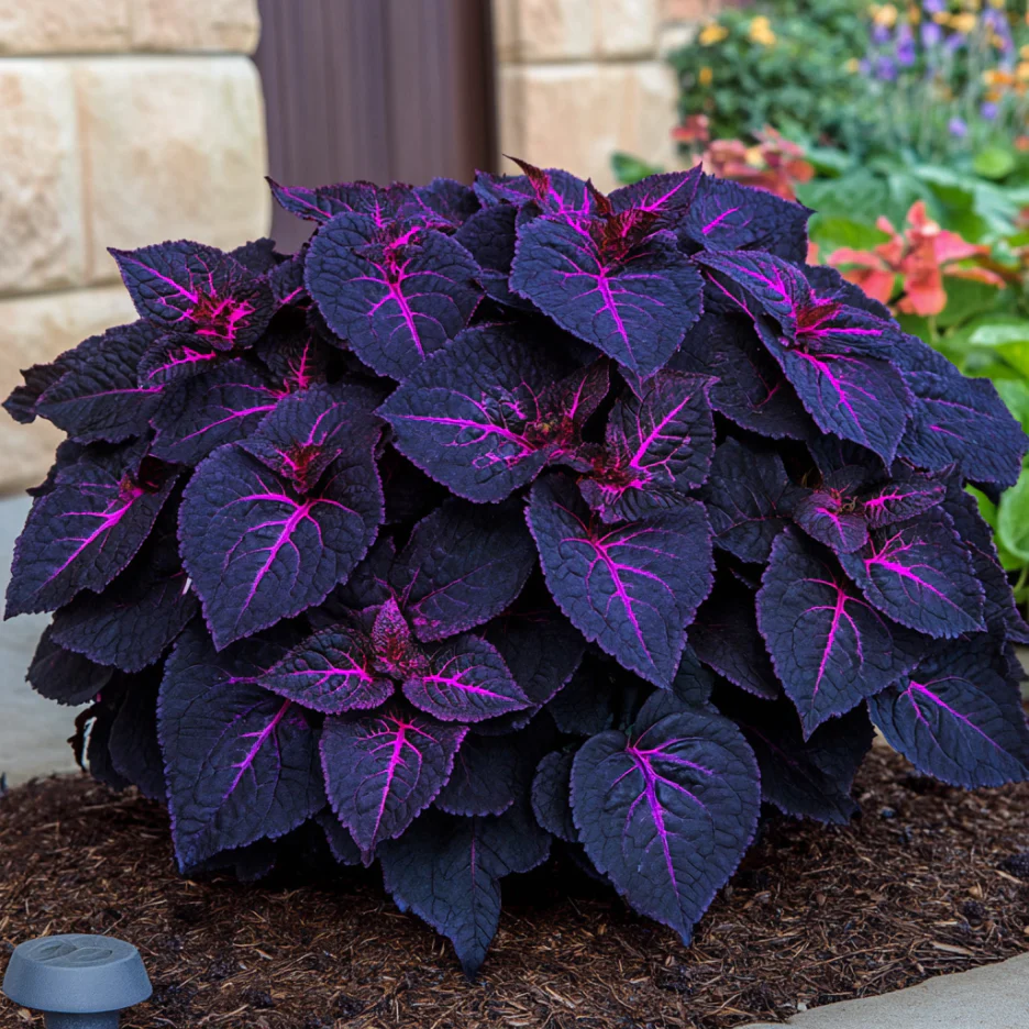 Coleus Black Dragon Seeds | Deep Purple-Black Foliage for Dramatic Garden Contrast - Image 2