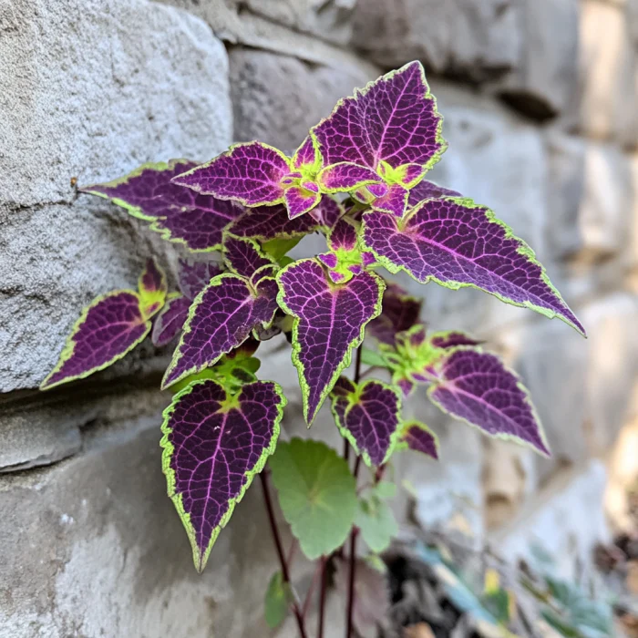 Coleus Trailing Purple Seeds | Stunning Purple Leaves with Green Edges for Cascading Beauty - Image 3