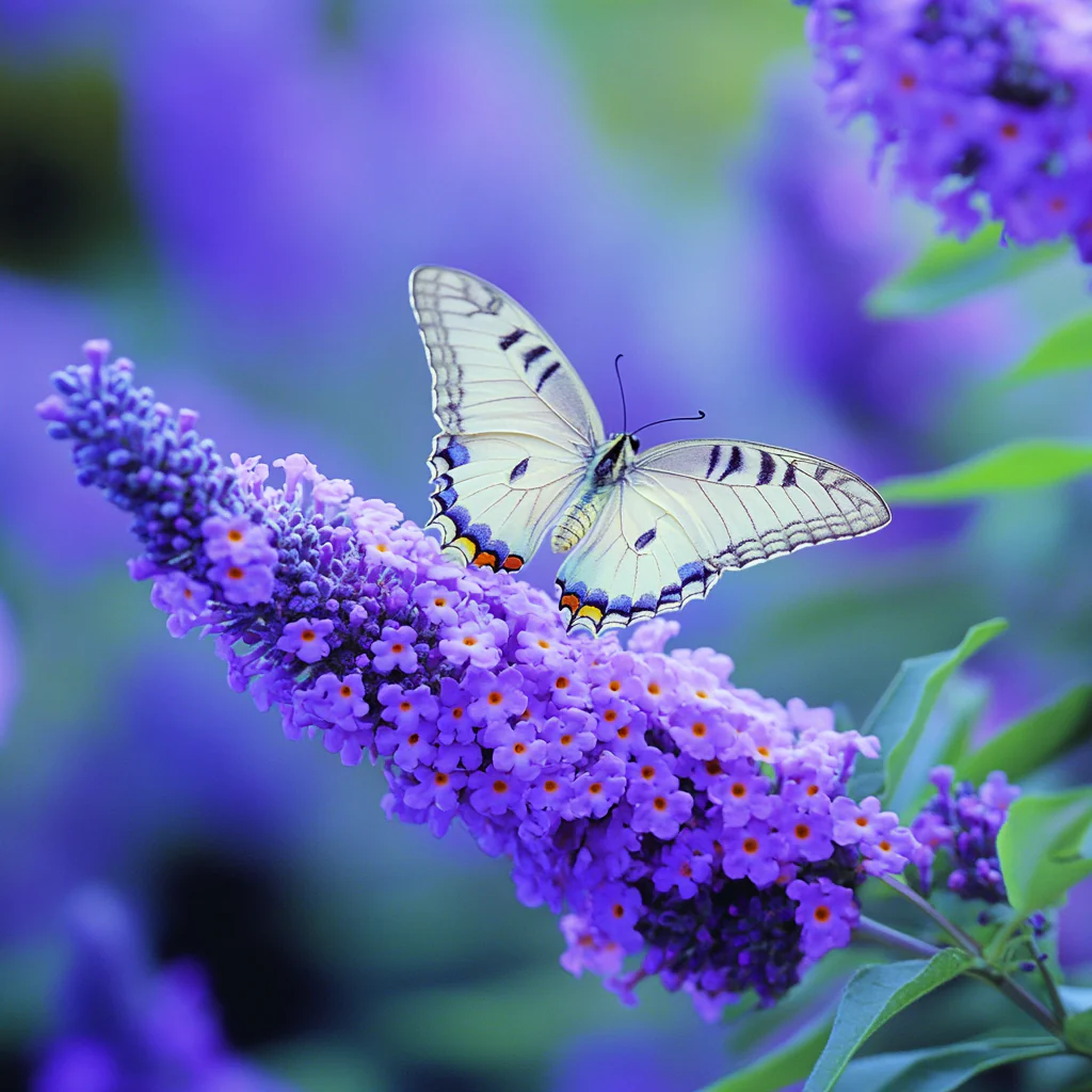 Common Butterfly Bush Seeds – Buddleja davidii Pollinator-Friendly Flowering Shrub - Image 2