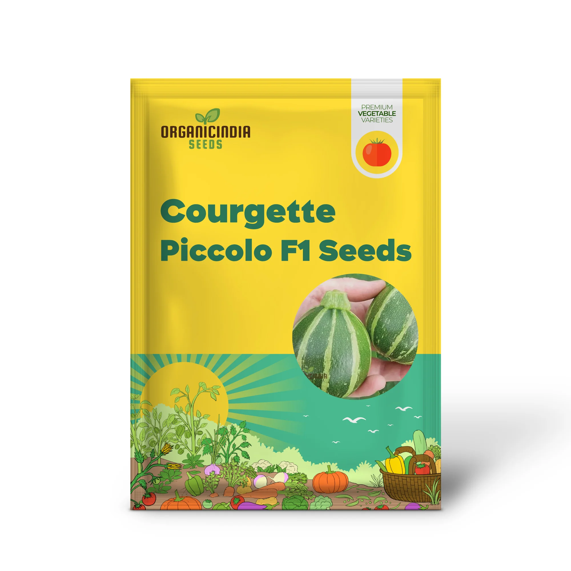 Courgette Piccolo Seeds for Gardening Enthusiasts - Image 2