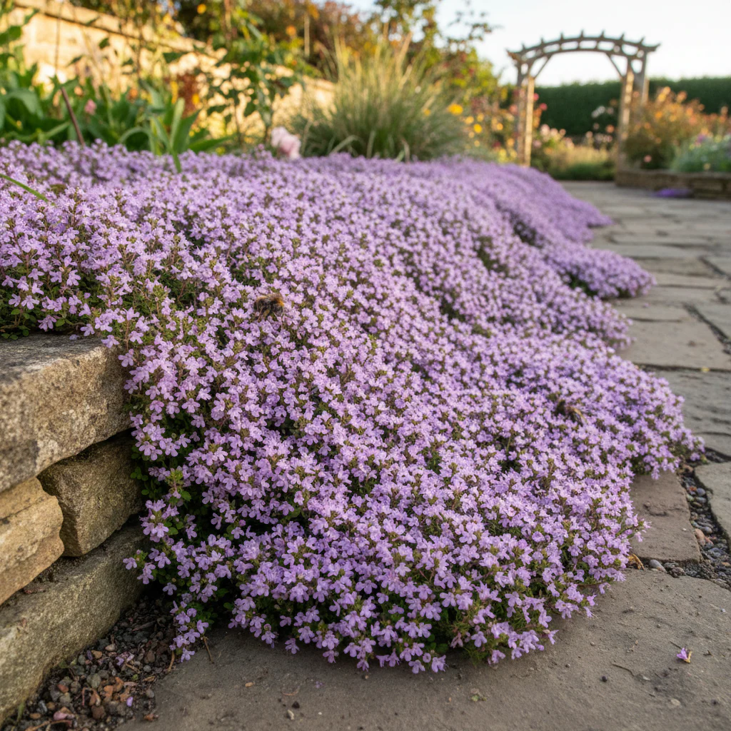 Creeping Thyme Seeds for Planting (Thymus serpyllum) – Fragrant Flowering Ground Cover - Image 3