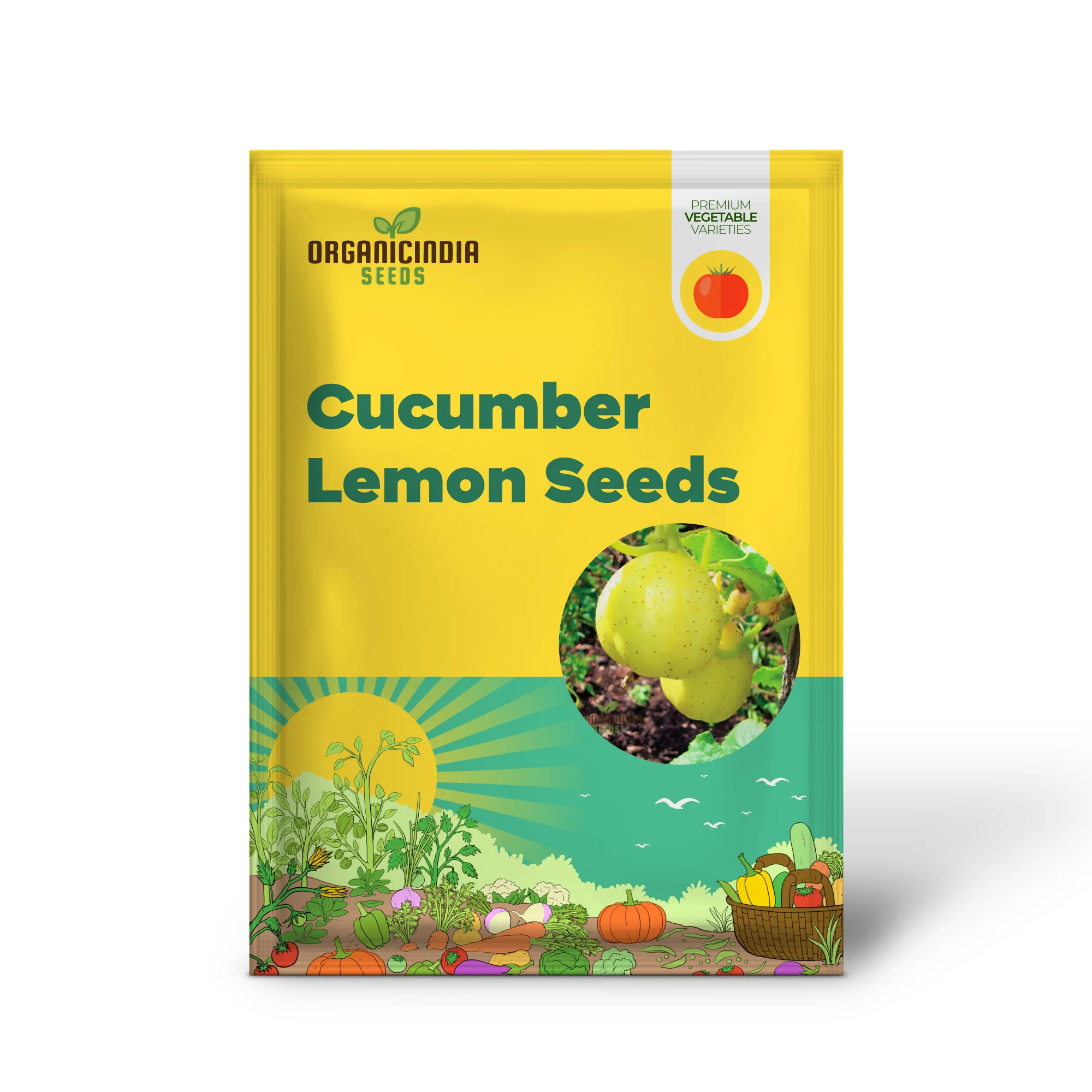 Cucumber Lemon Seeds - Grow Refreshing and Unique Lemon-Flavored Cucumbers - Image 2