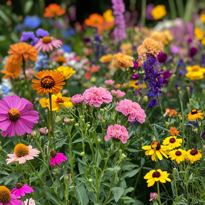 Cut and Come Again Zinnia Seeds – Continuous Blooms for Long-Lasting Garden Color - Image 2