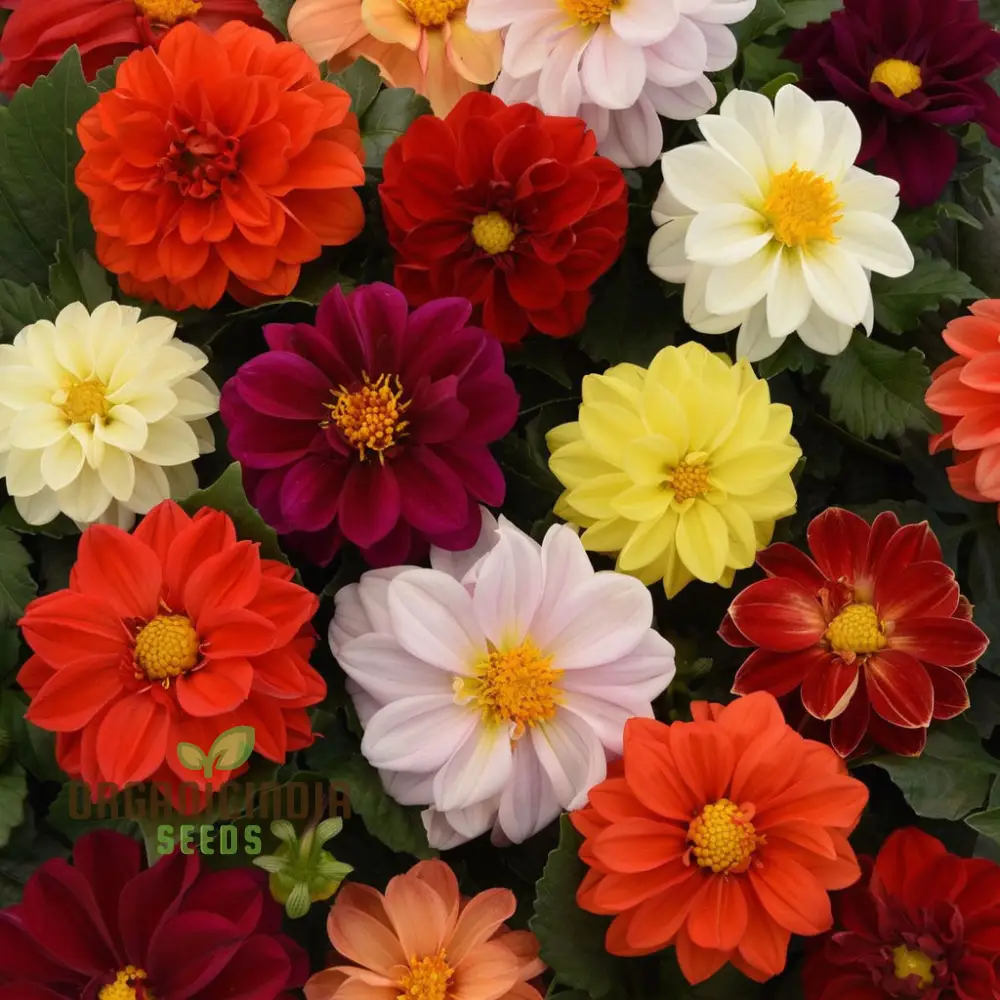 Dahlia Seeds (Dahlia Figaro Mixed Seeds) - Vibrant Blooms for Colorful Gardens - Image 4