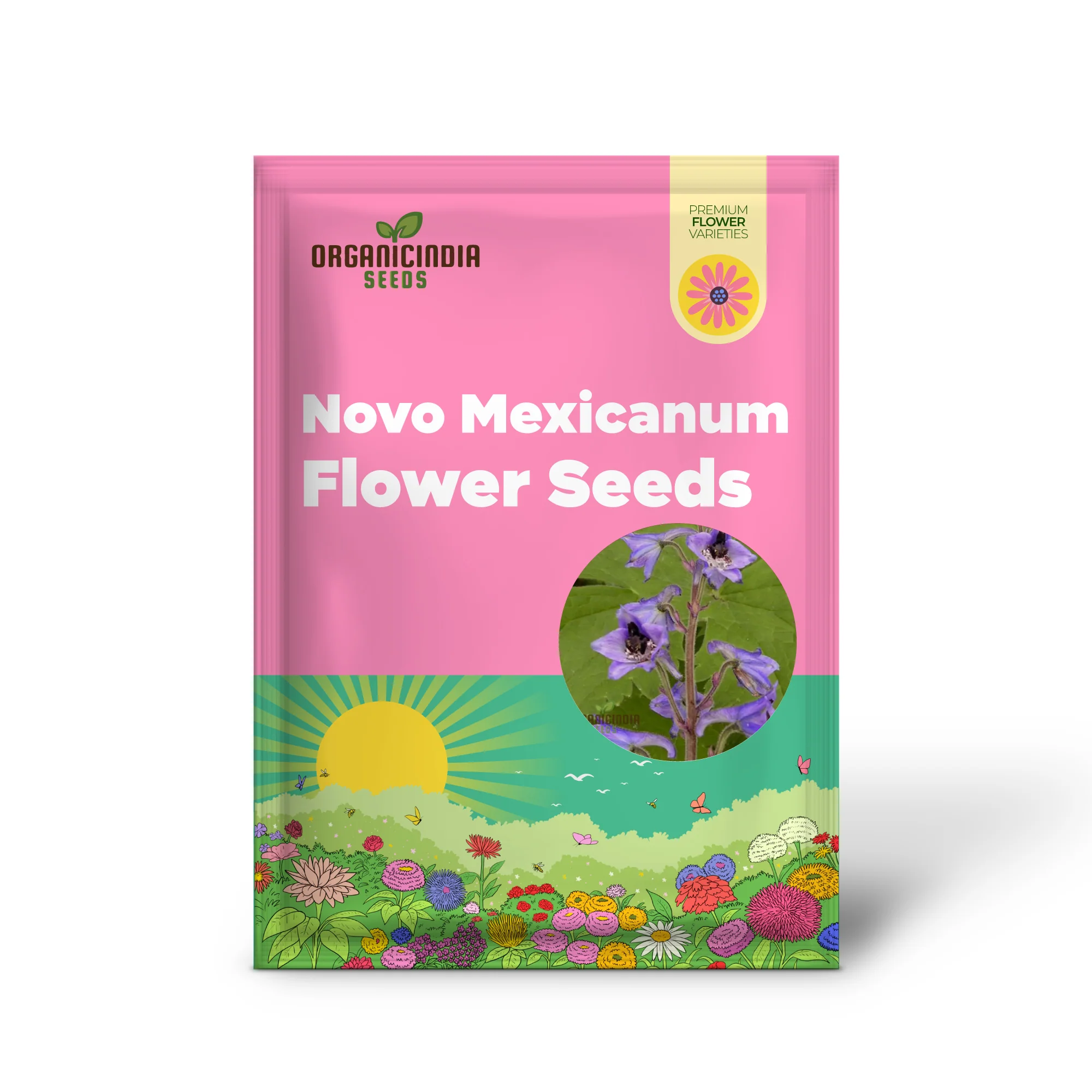 Delphinium Novo Mexicanum Flower Seeds for planting, Grow Elegance in Your Garden - Image 2
