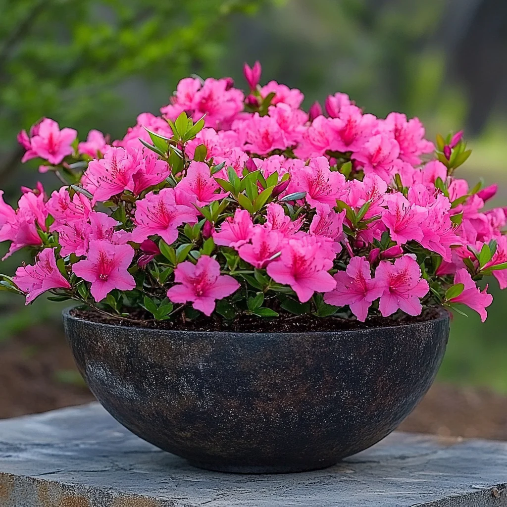 Dwarf Japanese Azalea Seeds – Deep Pink Flowering Shrub with Dense Compact Growth - Image 4