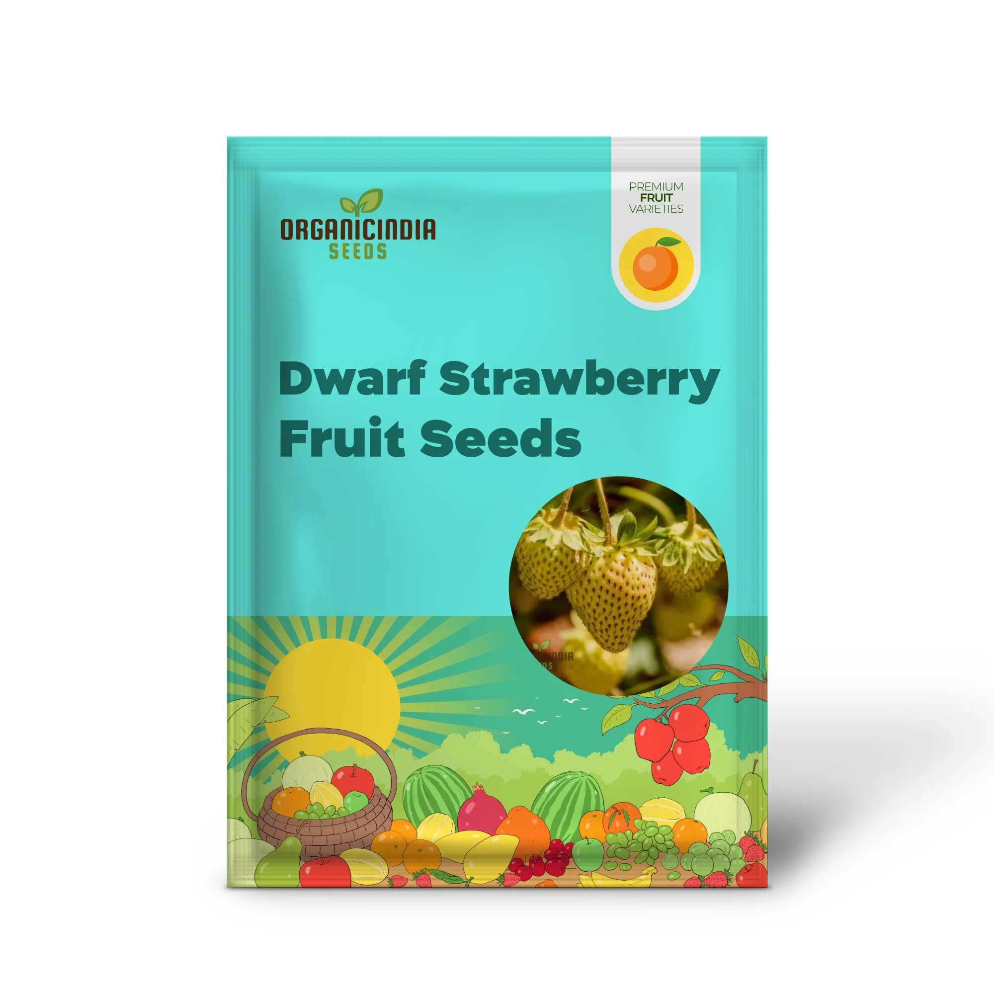 Dwarf Strawberry Fruit Seeds for Planting, Growing Delicious and Compact Strawberries in Your Garden - Image 2