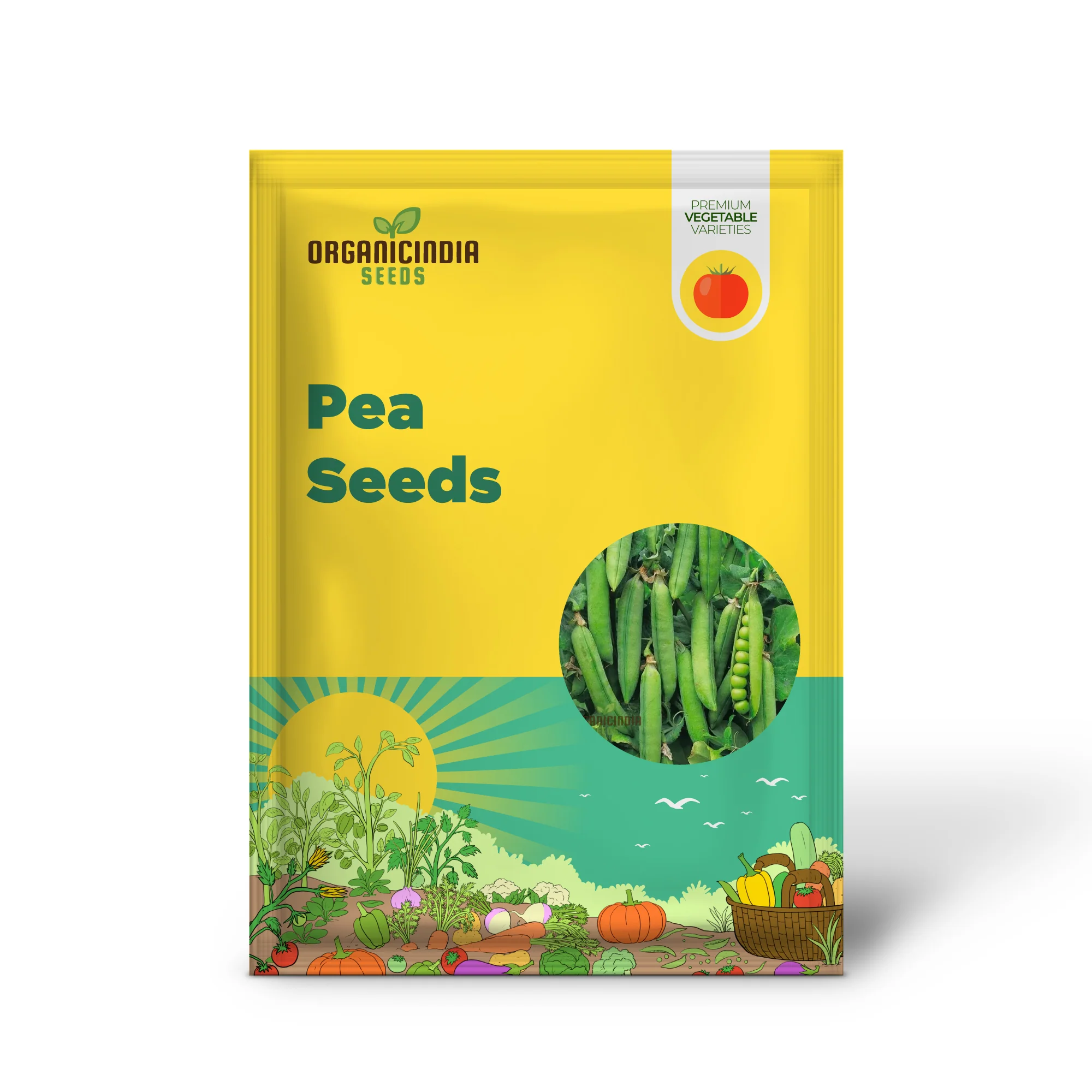 Early Onward Pea Seeds, Heirloom Garden Vegetable Seeds for Early Harvest, Ideal for Home Gardening - Image 2