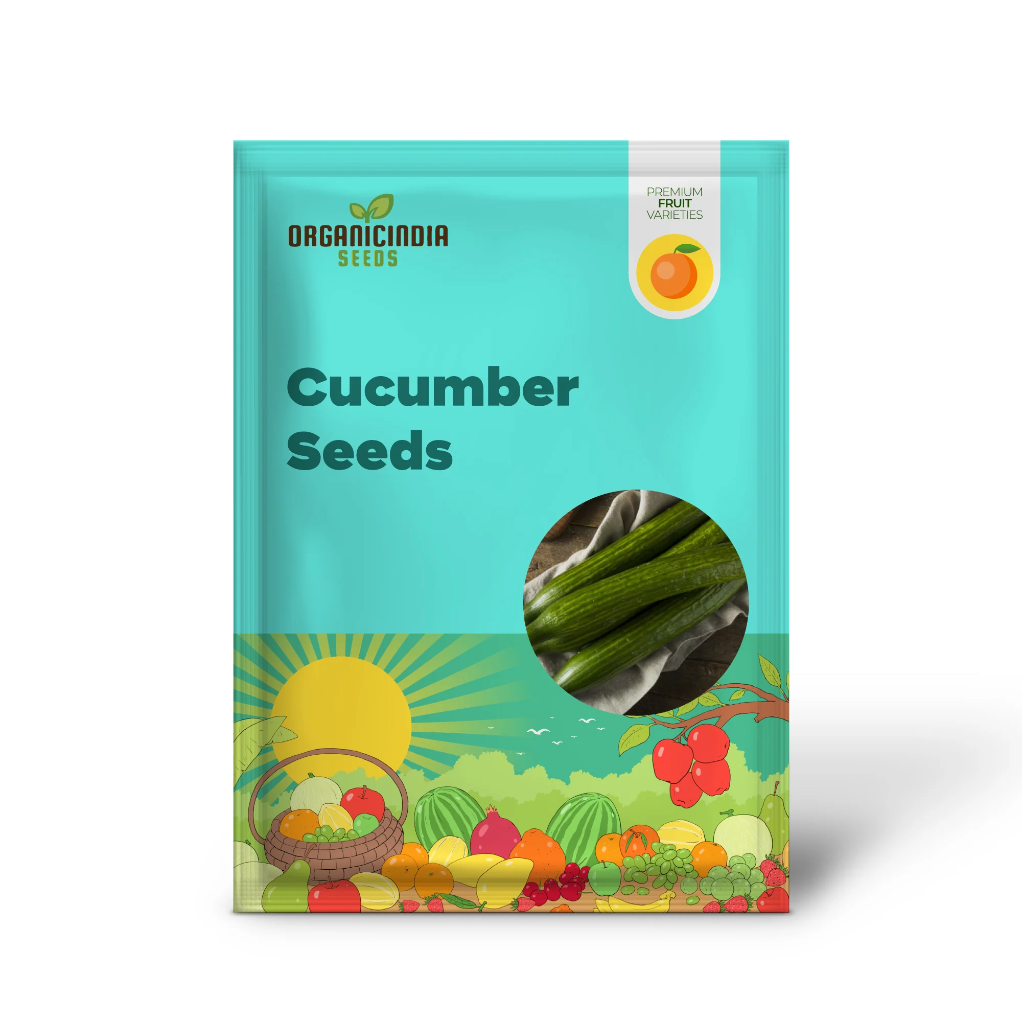 English Cucumber (Cucumis Sativus 'Burpless') – Seeds - Image 2