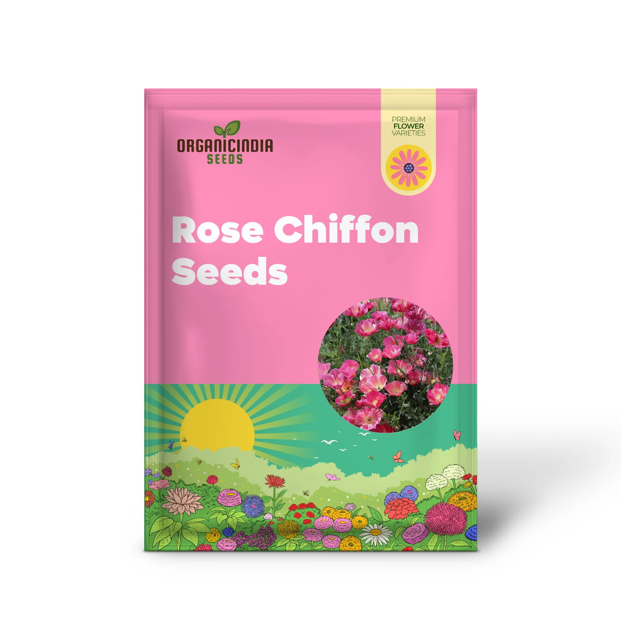 Exquisite Eschscholtzia Thai Silk Rose Chiffon Seeds For Planting: Vibrant Blooms for Your Garden Oasis - Image 2