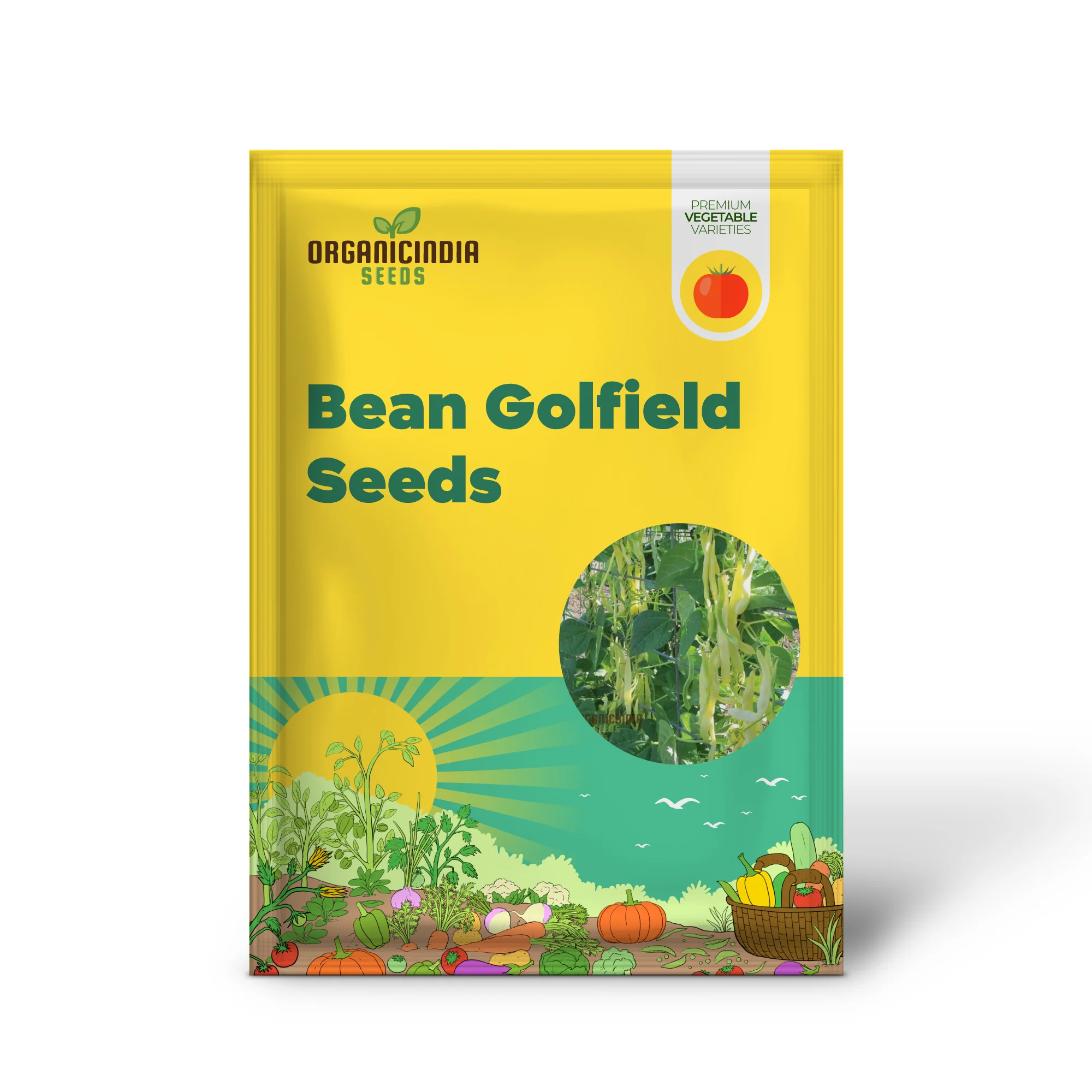 FRENCH BEAN GOLDFIELD SEEDS for Gardening | High-Yield, Organic, and Easy-to-Grow Bean Seeds for Lush Garden Harvests - Image 2
