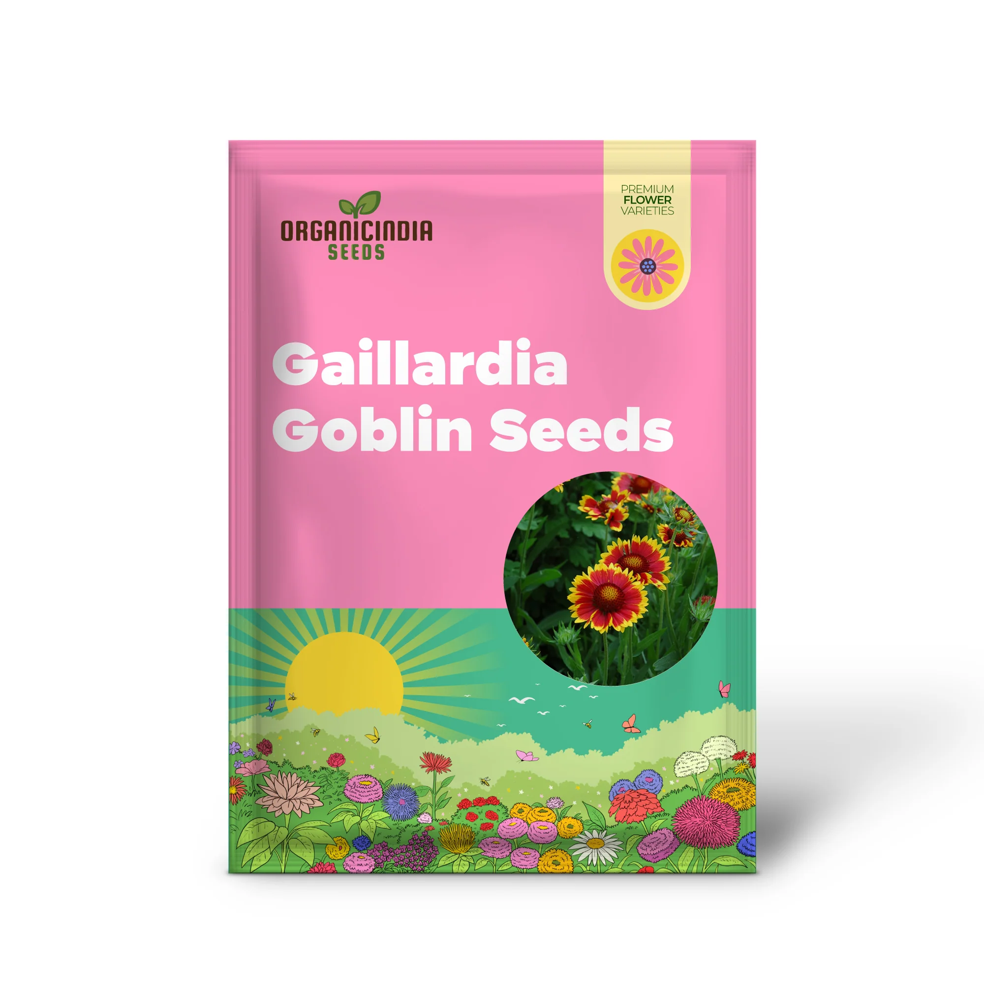 Gaillardia Goblin (Blanket Flower) Seeds - Vibrant Blooms for Your Garden | Gardening Essentials - Image 2
