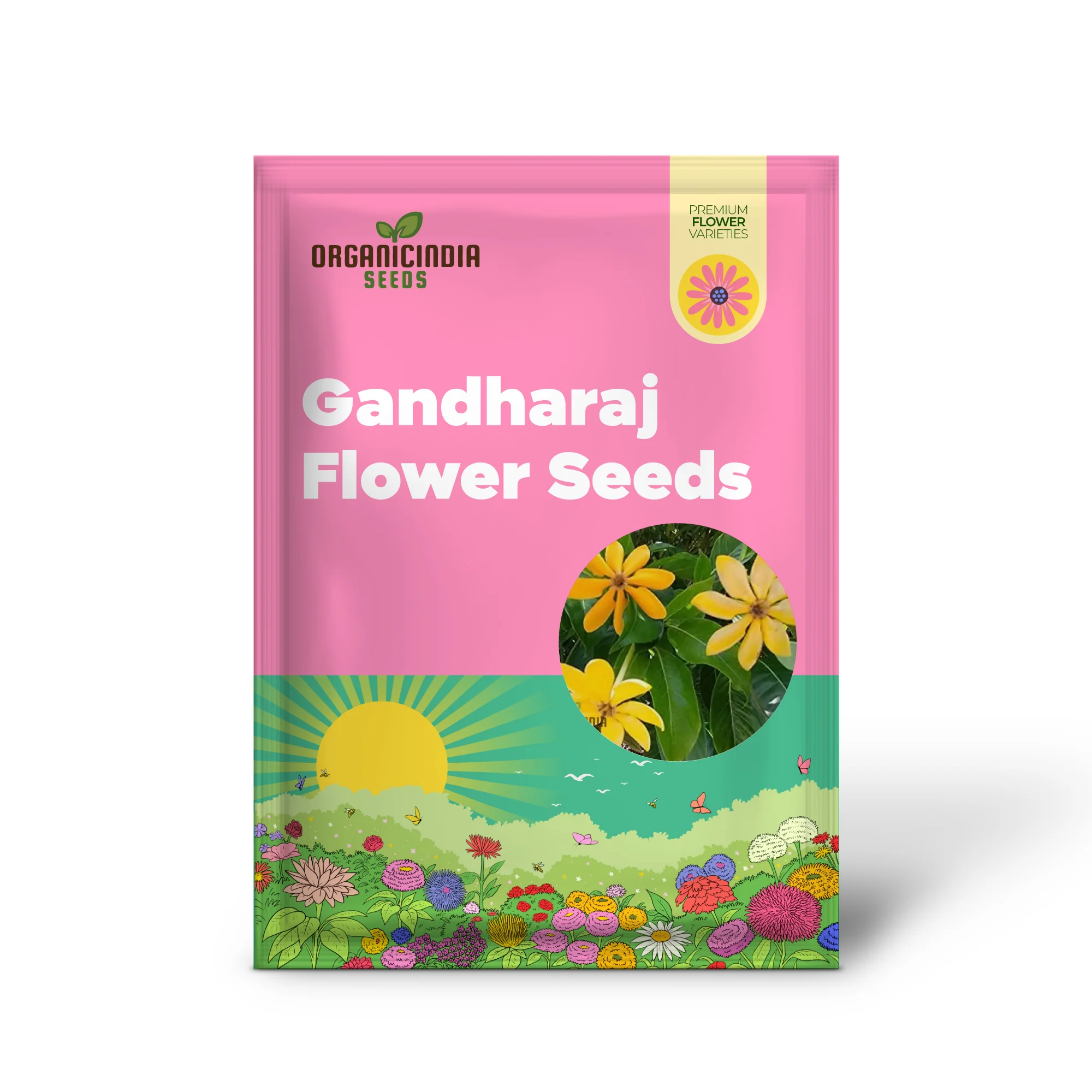 Gandharaj Yellow Flower Seeds for Planting, Expert Guide for Growing Vibrant Yellow Blossoms - Image 2