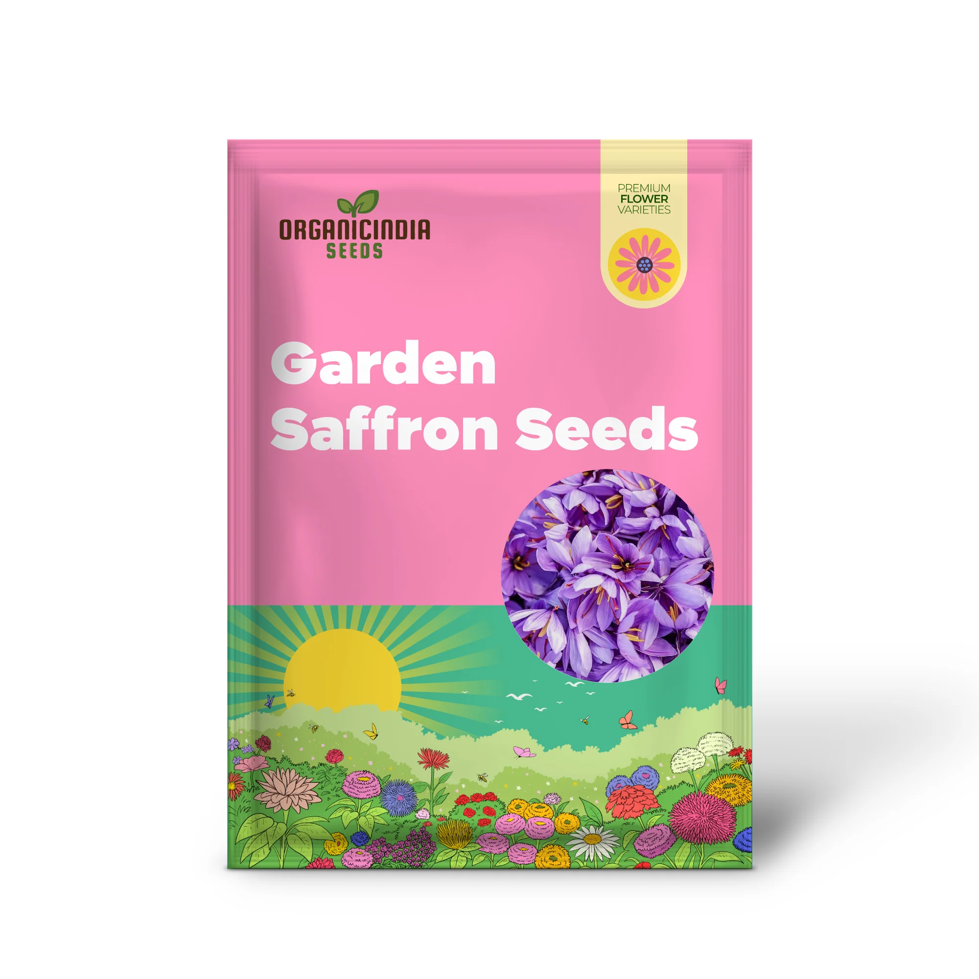 Garden Saffron Bulbs, Perennial, Non GMO, Drought Tolerant, Ideal for Container Gardens - Image 2