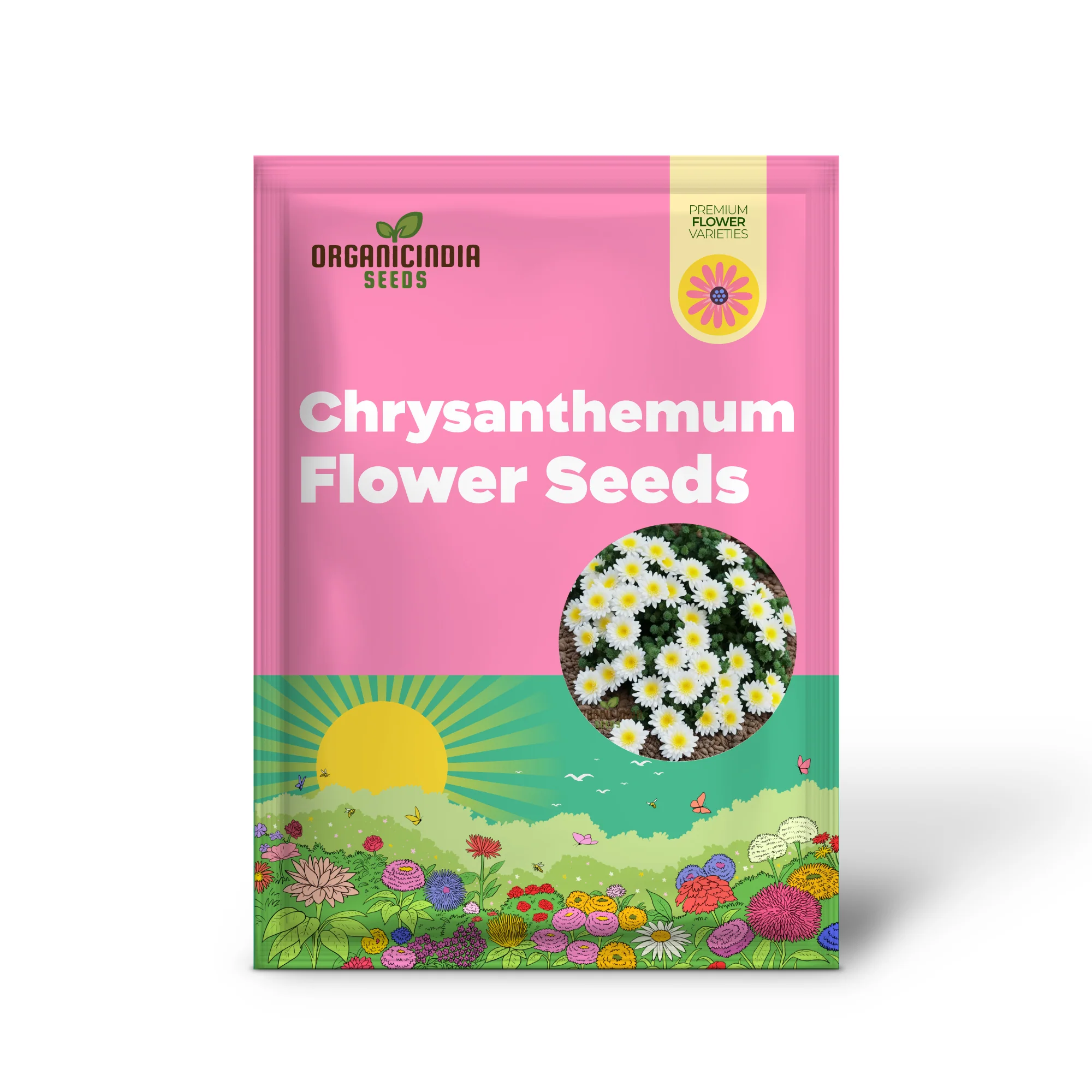 Garland Chrysanthemum Gardening flower Seeds, Colorful and Nutritious Addition to Your Garden - Image 2