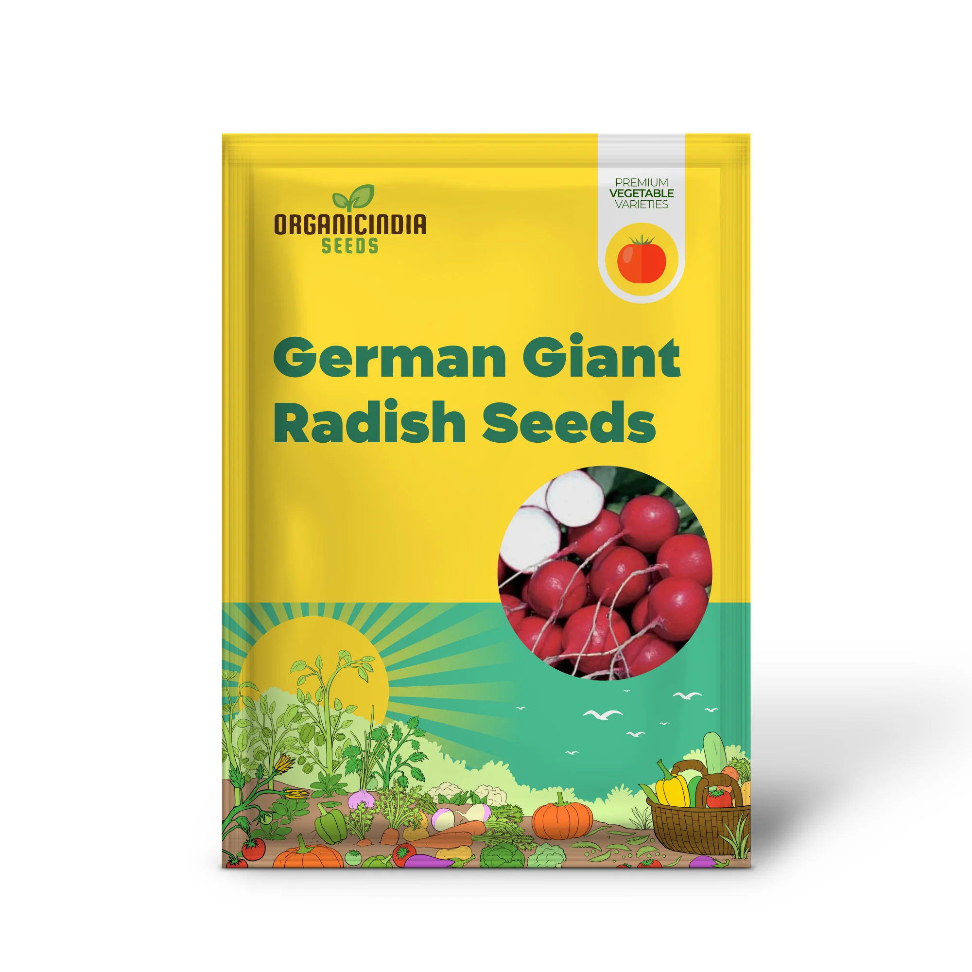 German Giant Radish Seeds for Planting - Image 2