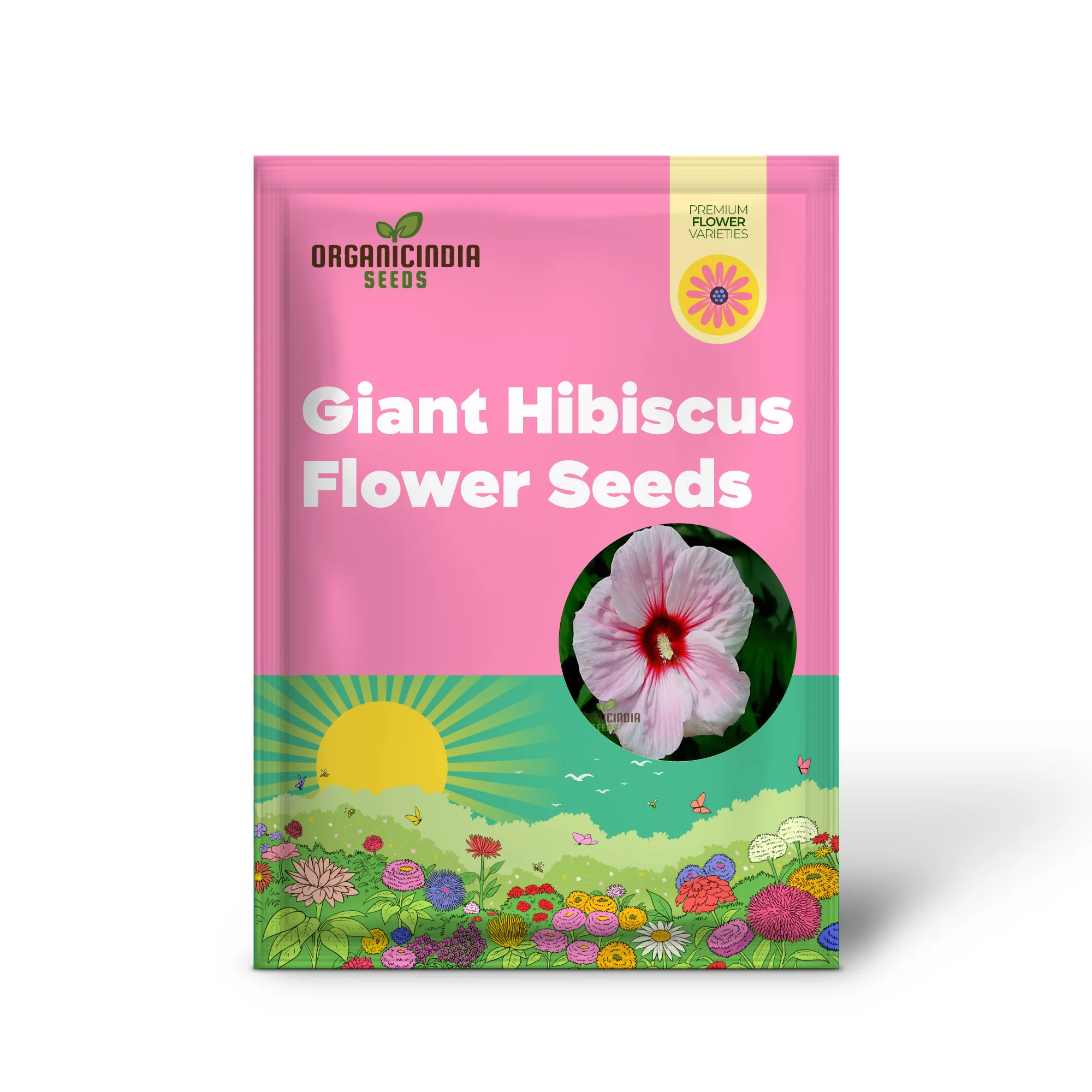 Giant Hibiscus Flower Seeds Mix - Hardy Varieties for Your Garden - Image 2