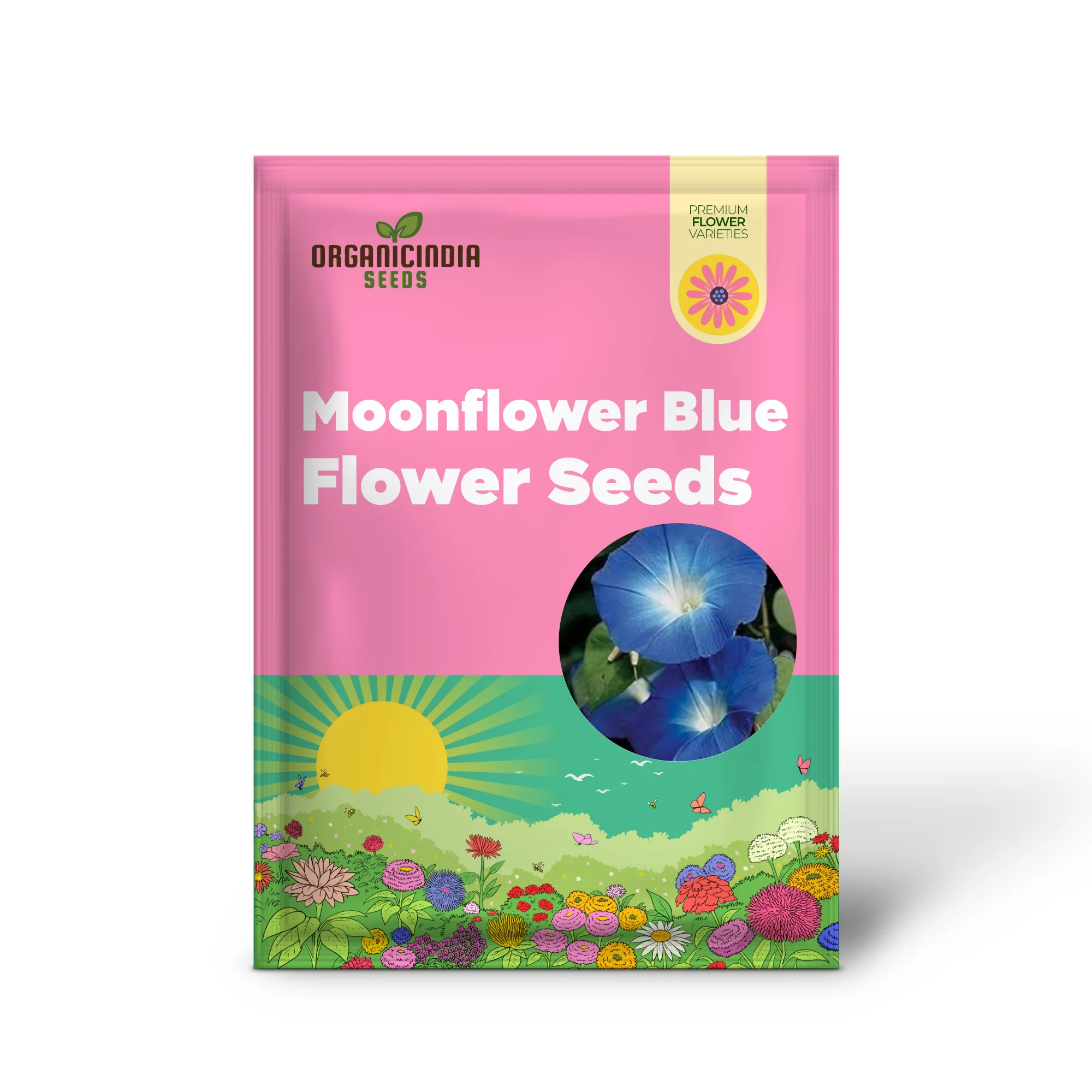 Giant Moonflower Blue Flower Seeds for Planting - Image 2